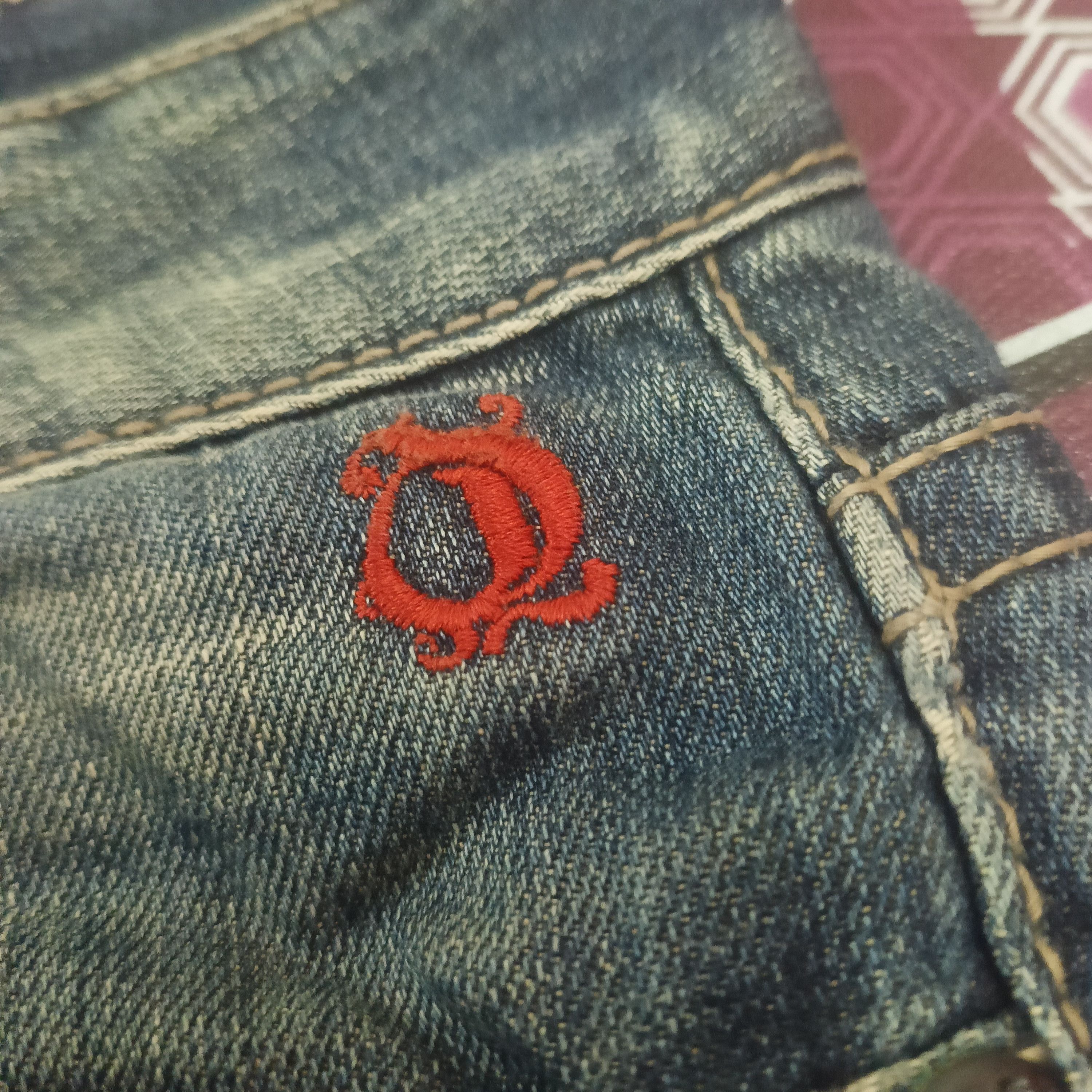 Japanese Brand Japanese Matrix Opt jeans flared Distressed jeans Size US 31 - 9 Thumbnail