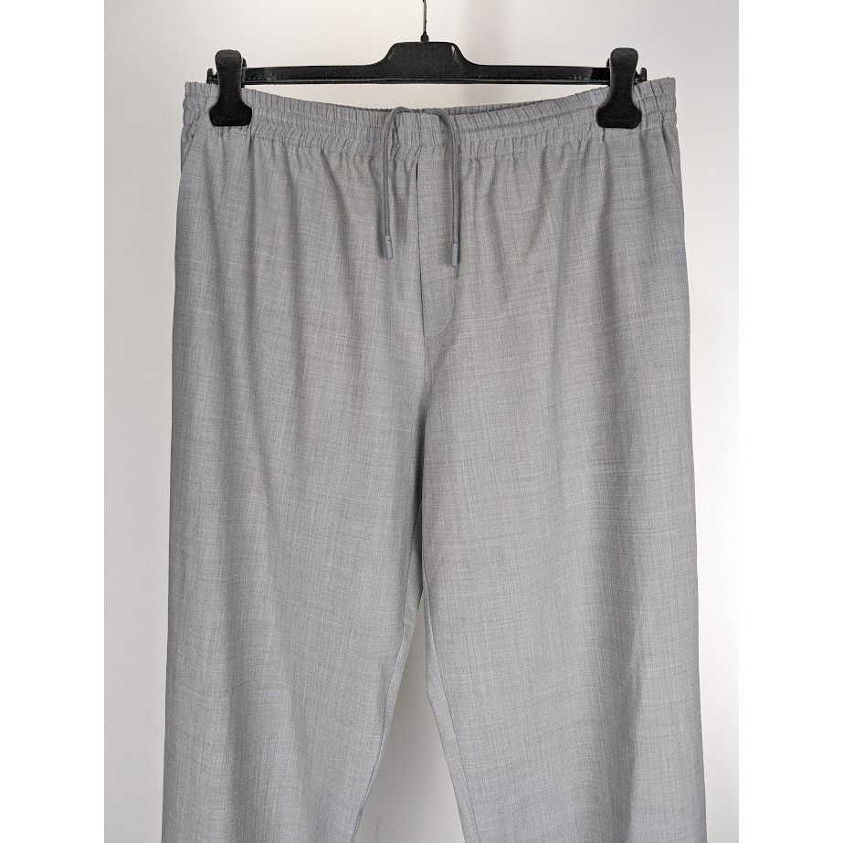 Off-White o1rshd1 Wool Long Lounge Trackpant in Melange Grey Size US 36 / EU 52 - 4 Thumbnail