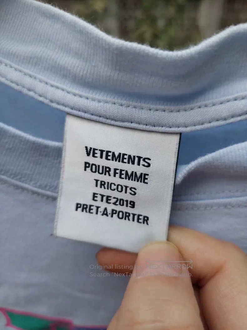 Vetements VETEMENTS Cartoon Print T-Shirt Size US S / EU 44-46 / 1 - 5 Thumbnail