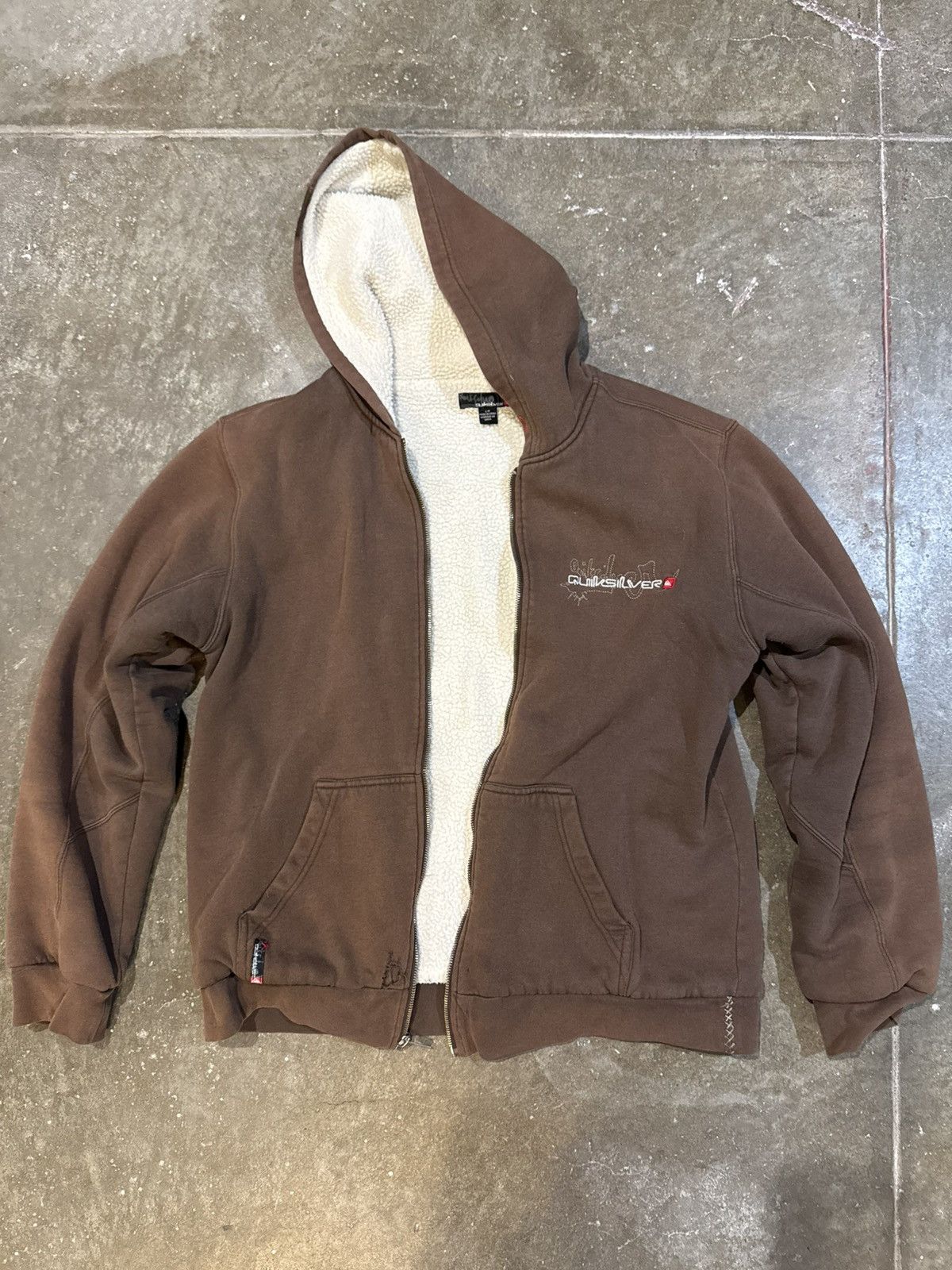 Quiksilver Quiksilver Zip-up Fleece Size US S / EU 44-46 / 1 - 1 Thumbnail