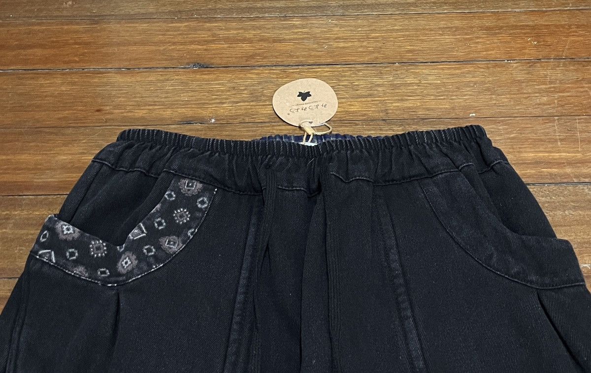 14th Addiction × Japanese Brand × Le Grande Bleu (L.G.B.) Rare Design Vintage Jizhiliao Patchwork Cropped Pants 2000s Size US 30 / EU 46 - 3 Thumbnail