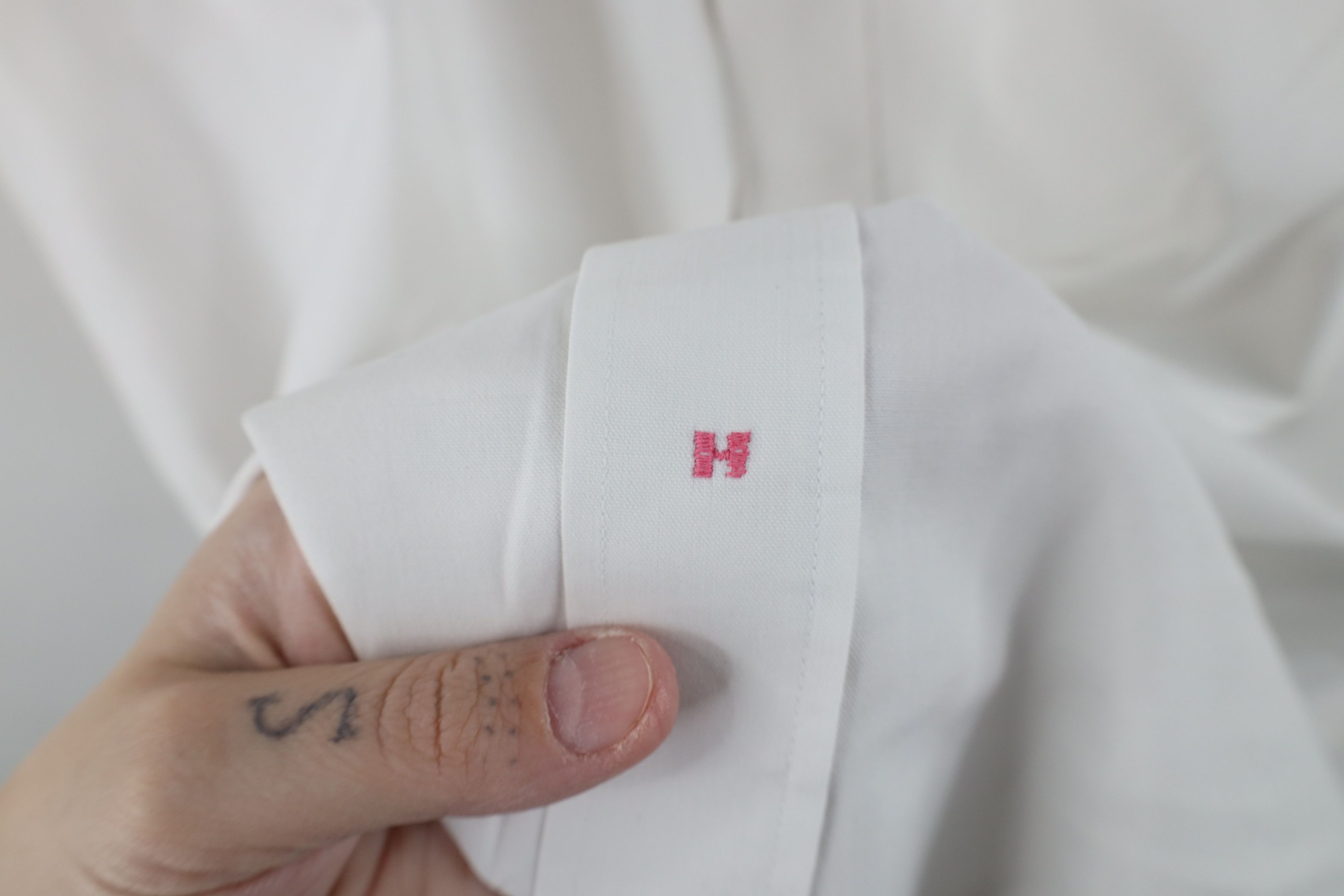 Vintage Vintage 90s Oxford Short Sleeve Button Down Shirt USA White Size US M / EU 48-50 / 2 - 4 Thumbnail