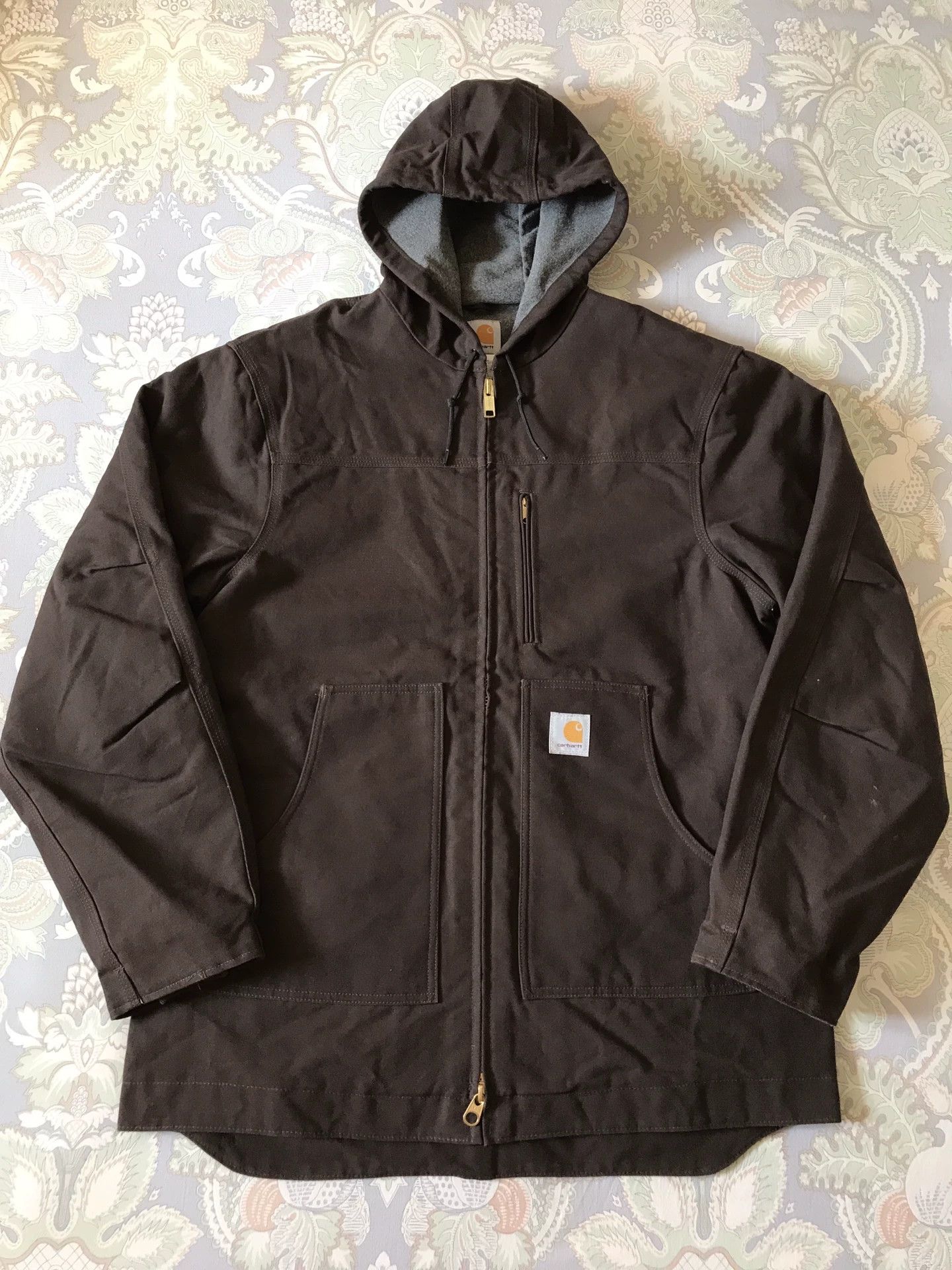 Carhartt Carhartt C68 Canvas Hooded Work Jacket Size US L / EU 52-54 / 3 - 1 Thumbnail