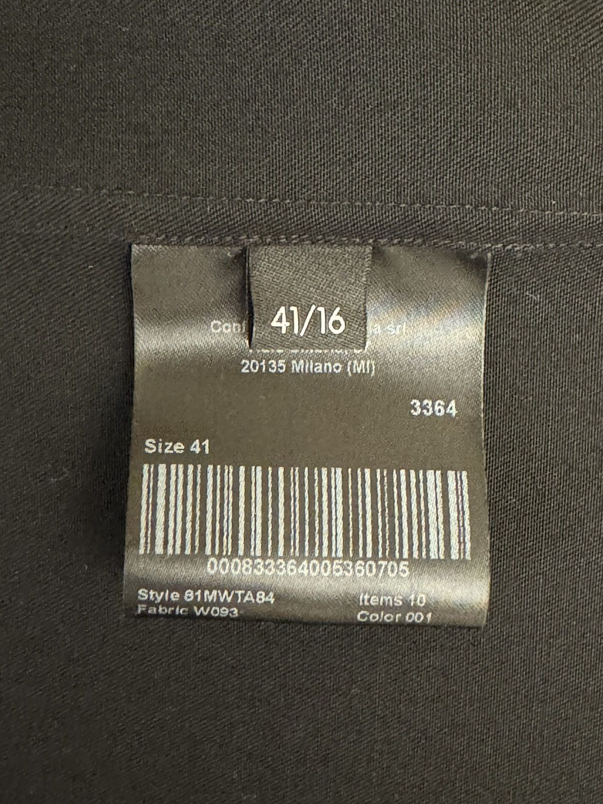 Calvin Klein 205W39NYC CALVIN KLEIN 205W39NYC suit SS2018 Size 40L - 9 Thumbnail