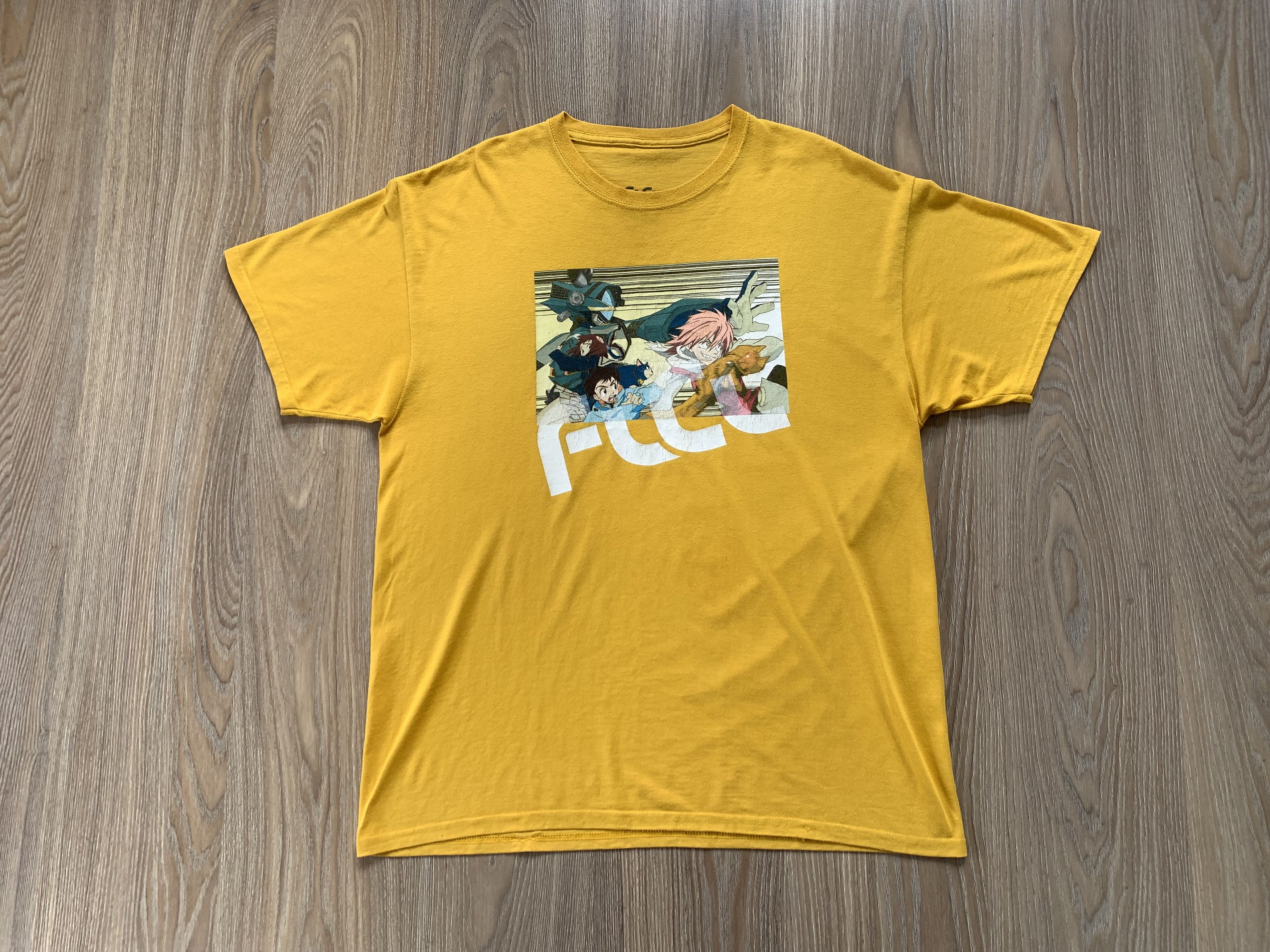 Anime × Cartoon Network FLCL Vintage Anime Fooly Cooly Promo T Shirt Size US XL / EU 56 / 4 - 2 Thumbnail