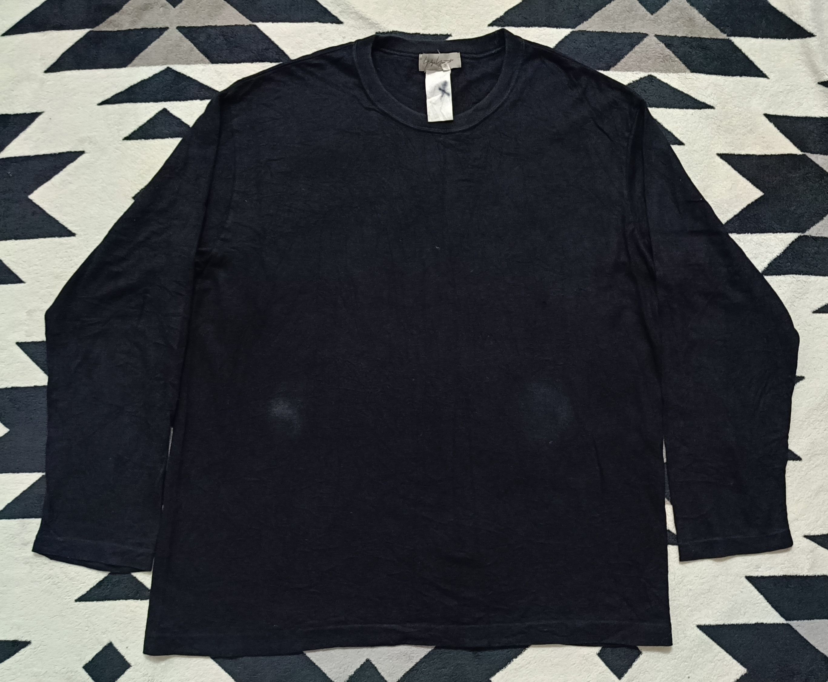 Yohji Yamamoto 🔥🔥Rare Yohji Yamamoto Long Sleeve Tee Size US XL / EU 56 / 4 - 2 Thumbnail
