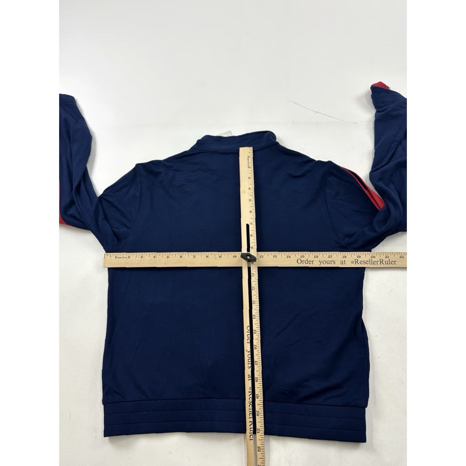 BB Dakota BB Dakota Jacket Womens Small Blue Sleeve Button Detail Full Zip Mock Neck Track Size S / US 4 / IT 40 - 7 Thumbnail