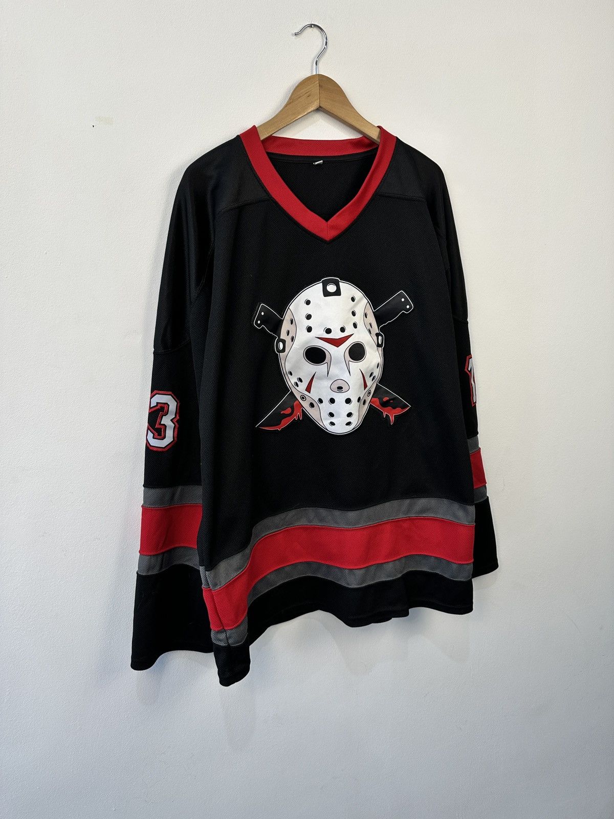 Other Hockey Jersey Voorhees #13 Friday The 13th Horror Movie Size US XXL / EU 58 / 5 - 3 Thumbnail