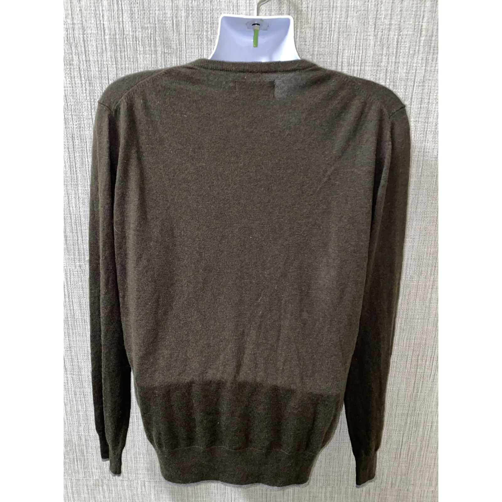 Vintage Elvstrom Mens Gray Wool Blend V-Neck Sweater Size 2XL Size US XXL / EU 58 / 5 - 4 Thumbnail