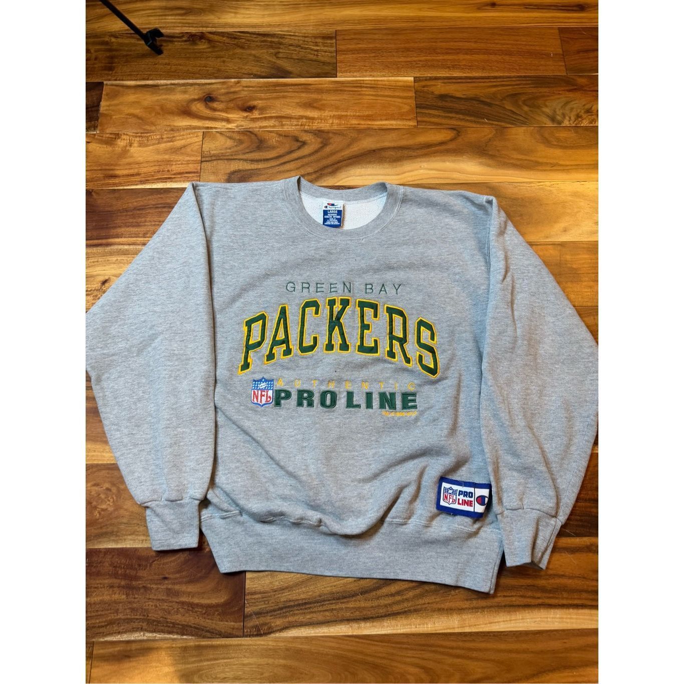 Champion Size L - Vintage 1996 90s Green Bay Packers Pro Line Sweatsh Size US L / EU 52-54 / 3 - 1 Thumbnail