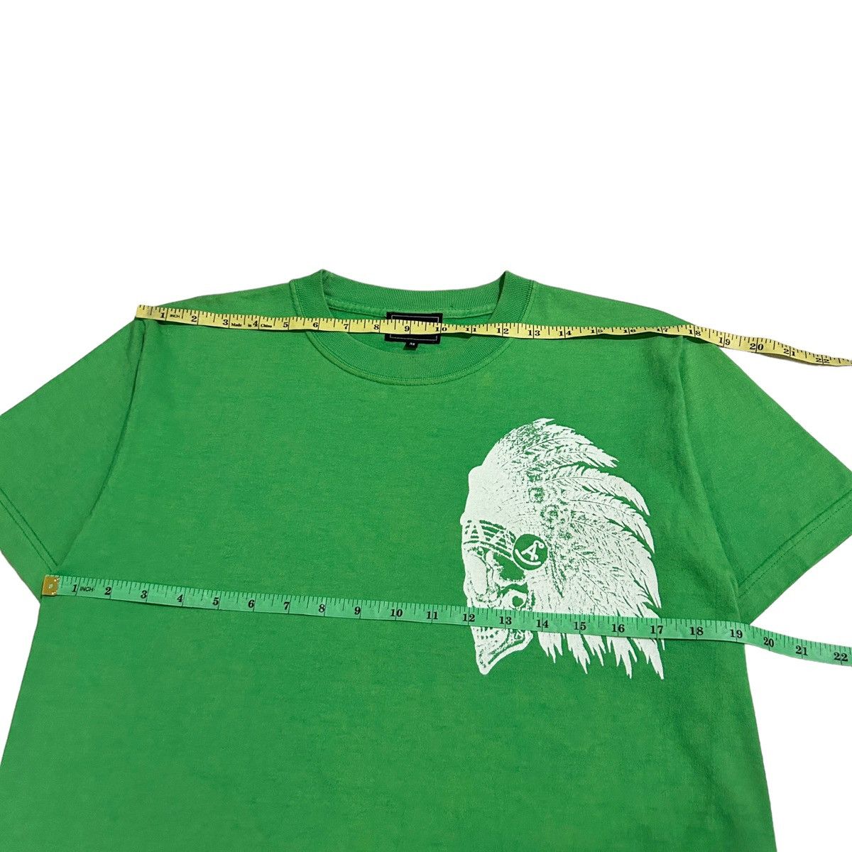 If Six Was Nine × Japanese Brand × Le Grande Bleu (L.G.B.) 2000s Acoustic - Apache Skull Size US M / EU 48-50 / 2 - 12 Thumbnail