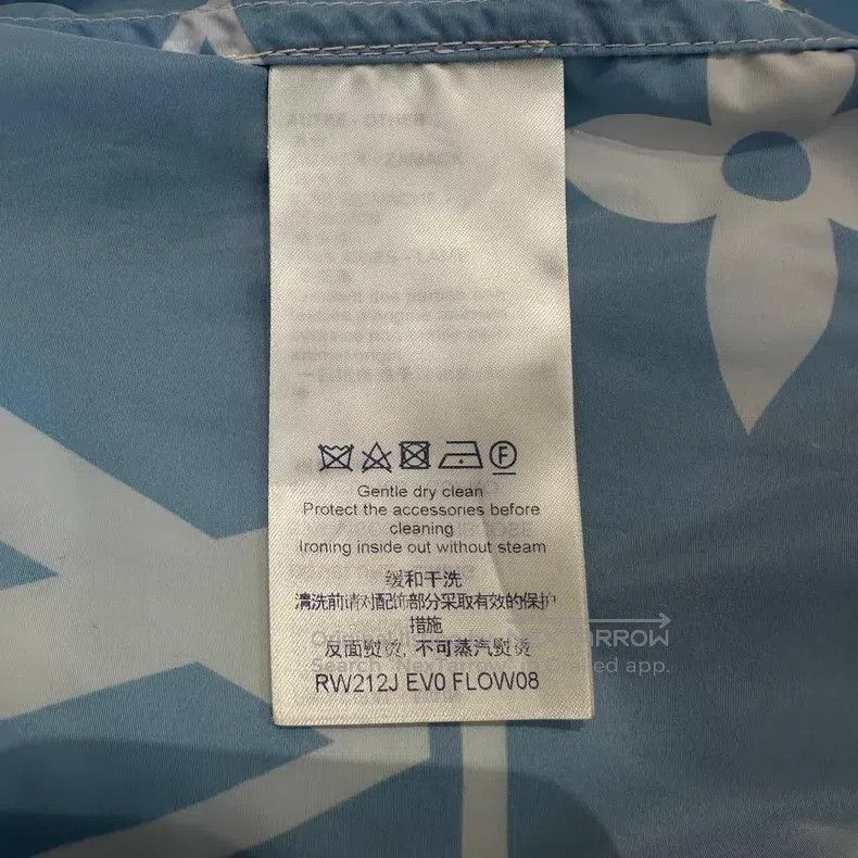 Louis Vuitton Louis Vuitton Blue logo presbyopic full print hooded draws Size XS / US 0-2 / IT 36-38 - 8 Thumbnail