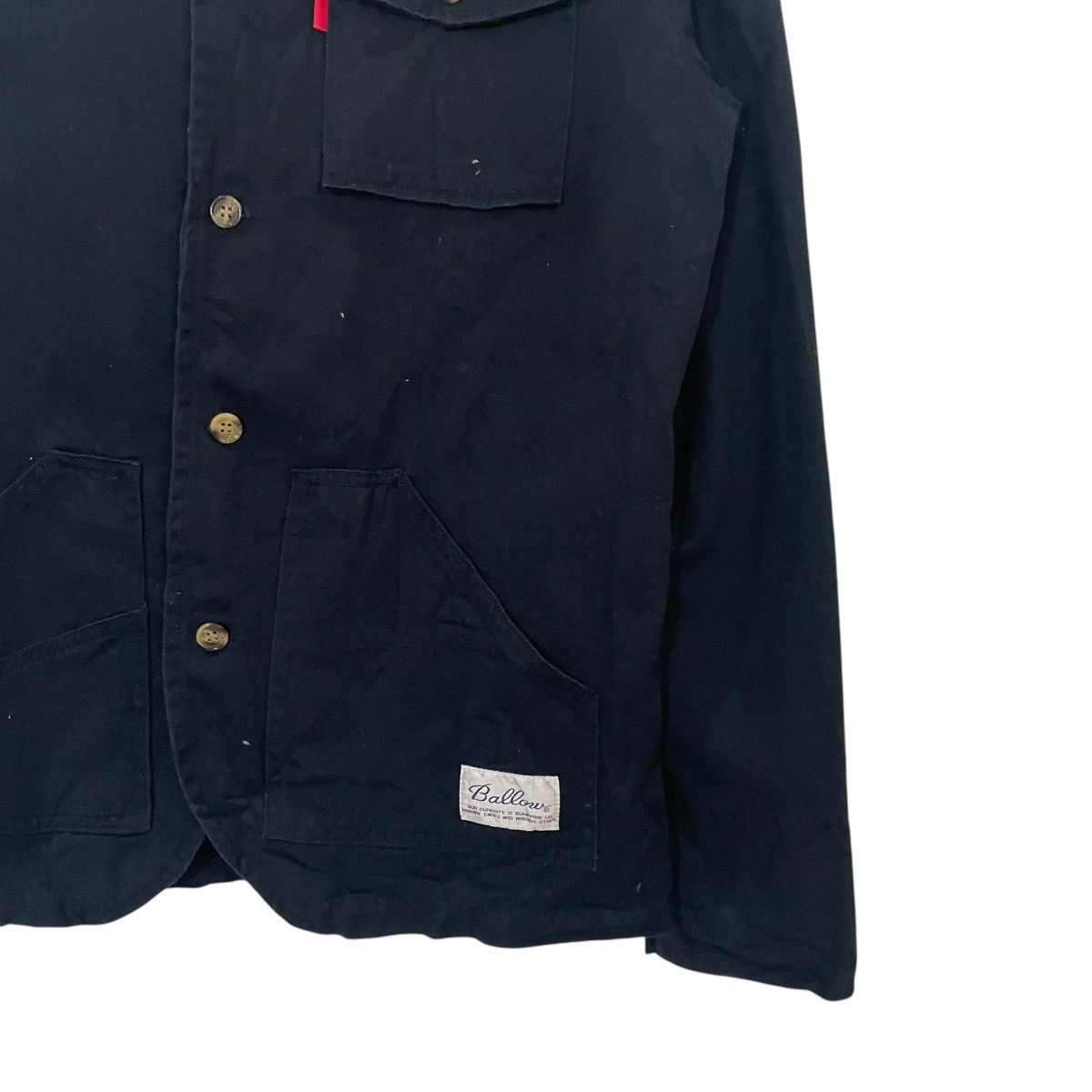 Japanese Brand Vintage Balloe Jeans Tactical Black Jacket Size US M / EU 48-50 / 2 - 4 Thumbnail