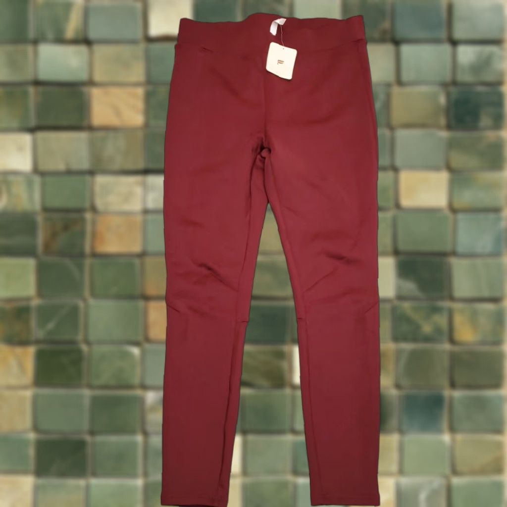 Fabletics Fabletics Pants Womens XL maroon High Waisted Legging Yoga Athleisure Atlantis Size 34" / US 12 / IT 48 - 1 Thumbnail