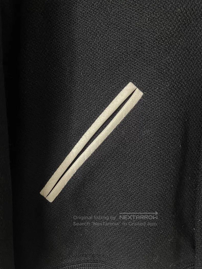 Saint Laurent Paris Saint Laurent Paris Black and White Baseball Jacket Size US L / EU 52-54 / 3 - 6 Thumbnail