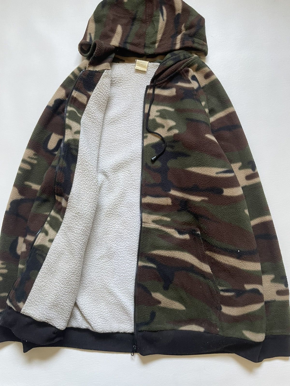 Vintage Vintage camo zip up Size US XL / EU 56 / 4 - 2 Thumbnail