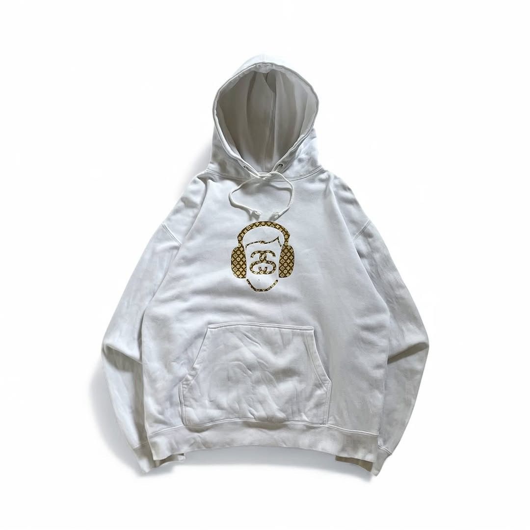 Stussy Vintage 90’s Stüssy Headphone Monogram Hoodie Size US M / EU 48-50 / 2 - 1 Thumbnail
