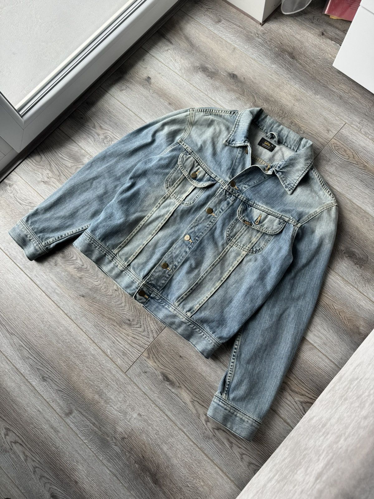 Lee Vintage 90s Lee Denim Cruiser Jacket Size XL / US 12-14 / IT 48-50 - 2 Thumbnail