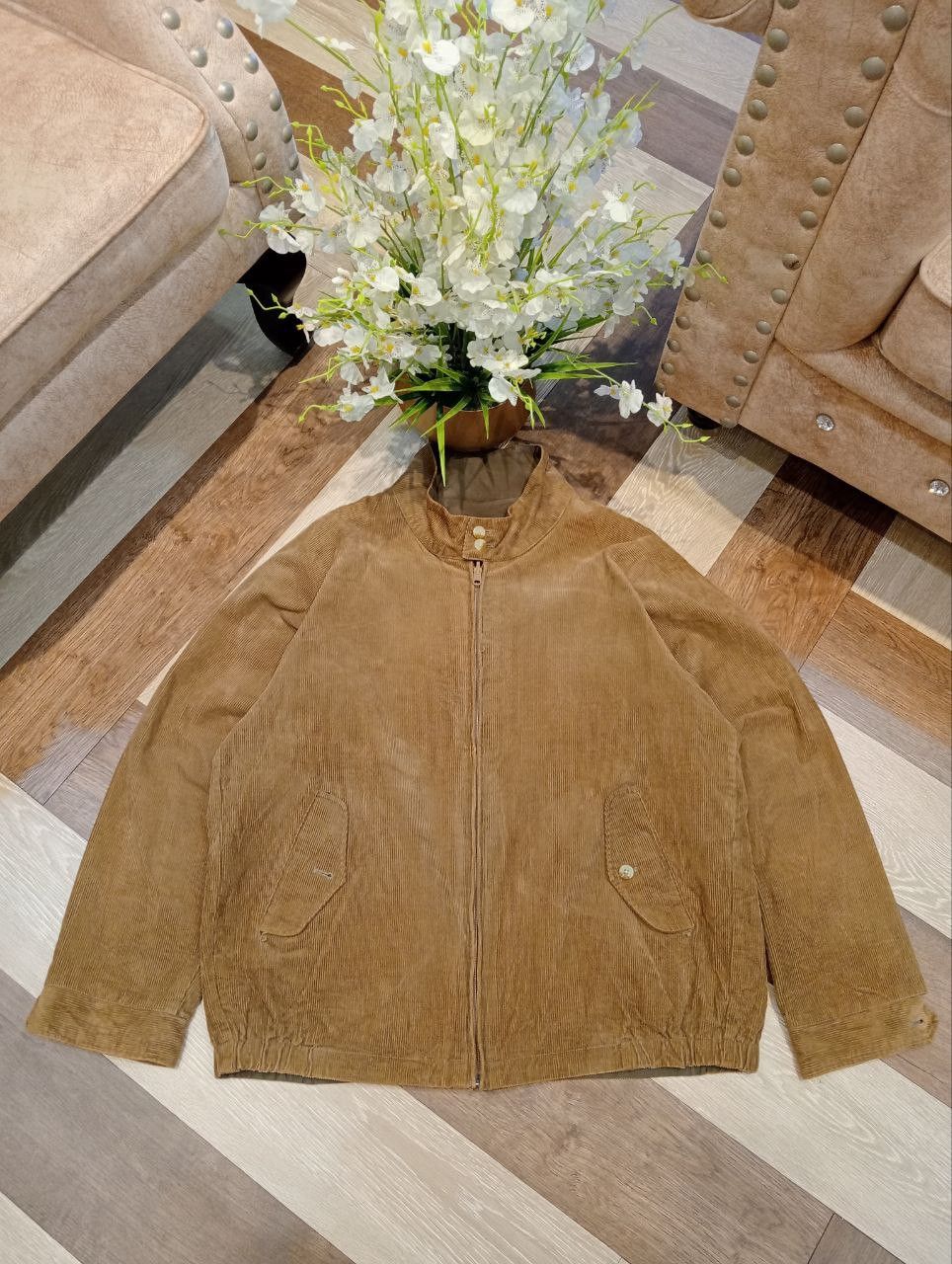 Beams Japan B:MING BY BEAMS JAPAN PERMA-PREST REVERSIBLE CORDUROY JACKET Size US XL / EU 56 / 4 - 2 Thumbnail