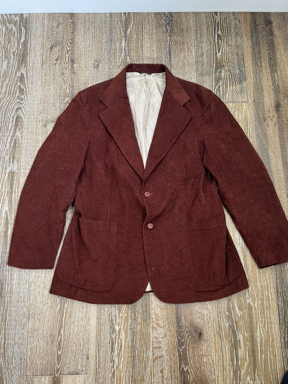 Levi's × Vintage 1970s Vintage levis wildfire panatela corduroy jacket Size 44R - 1 Thumbnail