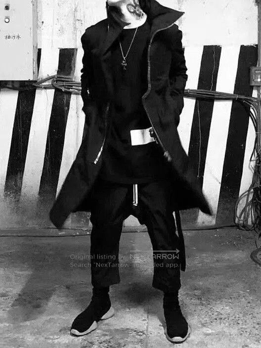 Rick Owens Rick Owens Black Asymmetric Zip Jacket. Size US M / EU 48-50 / 2 - 9 Thumbnail