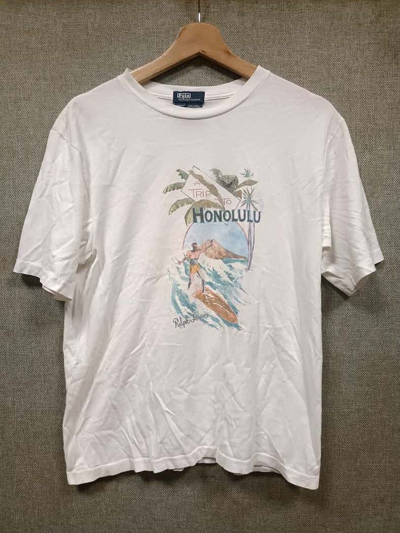 Polo Ralph Lauren vintage t shirt polo ralph lauren surf Size US M / EU 48-50 / 2 - 1 Thumbnail
