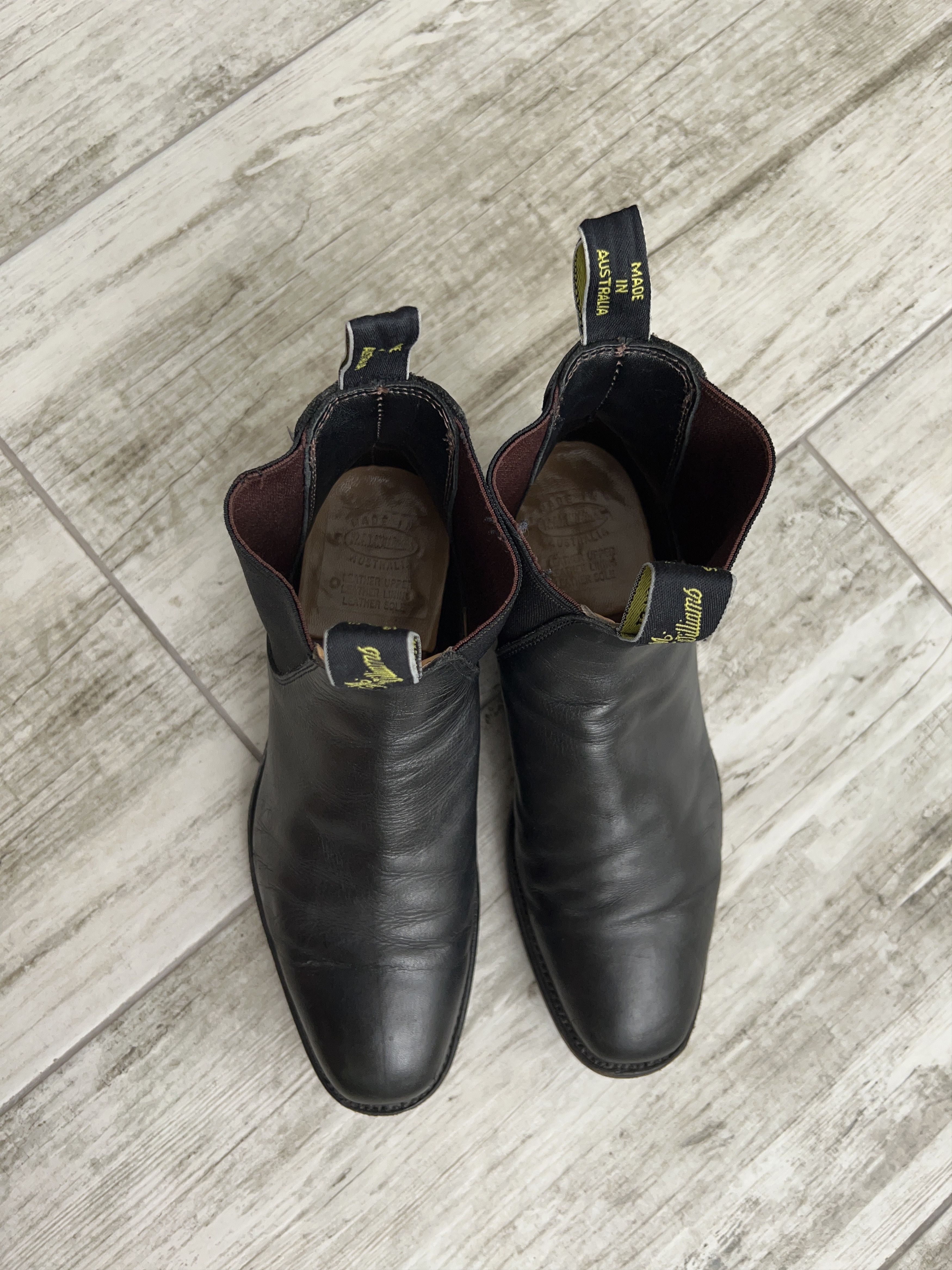 R.M. Williams Womens Australia Leather Chelsea Boots Shoes Size 6 H CF Size US 6 / IT 36 - 3 Thumbnail