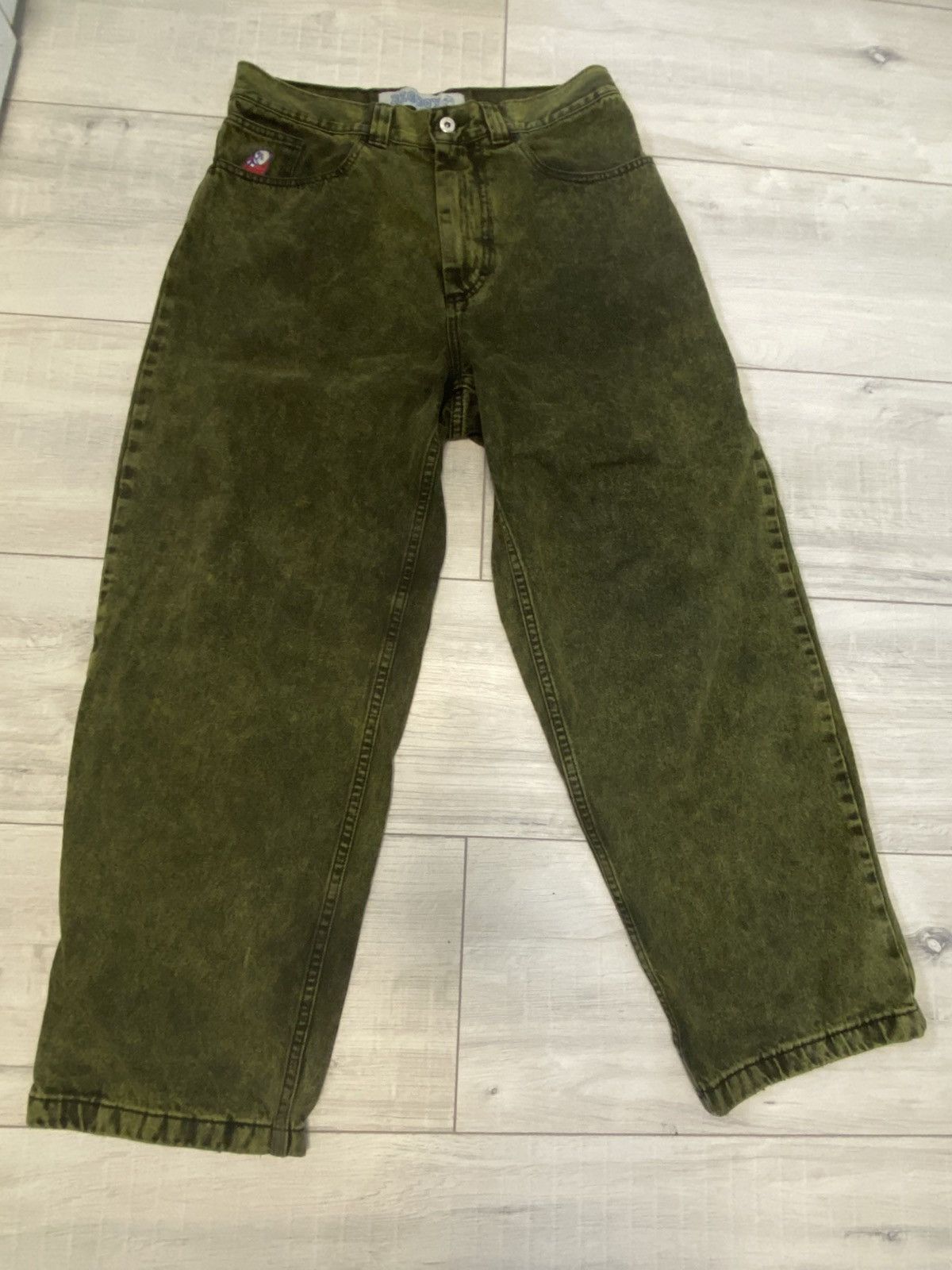 Polar Skate Co. Polar big boy jeans green black | Grailed