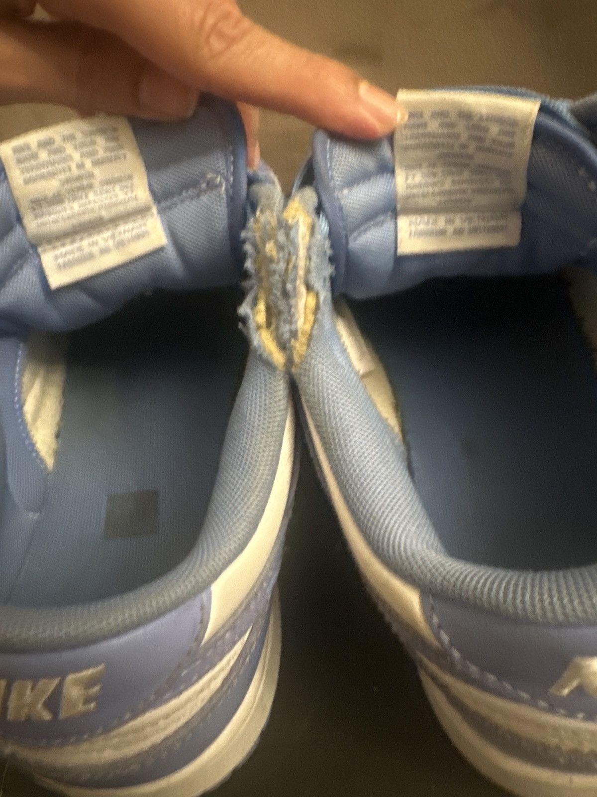 Nike Nike x Dunk low University Blue Size US 10 / EU 43 - 6 Thumbnail