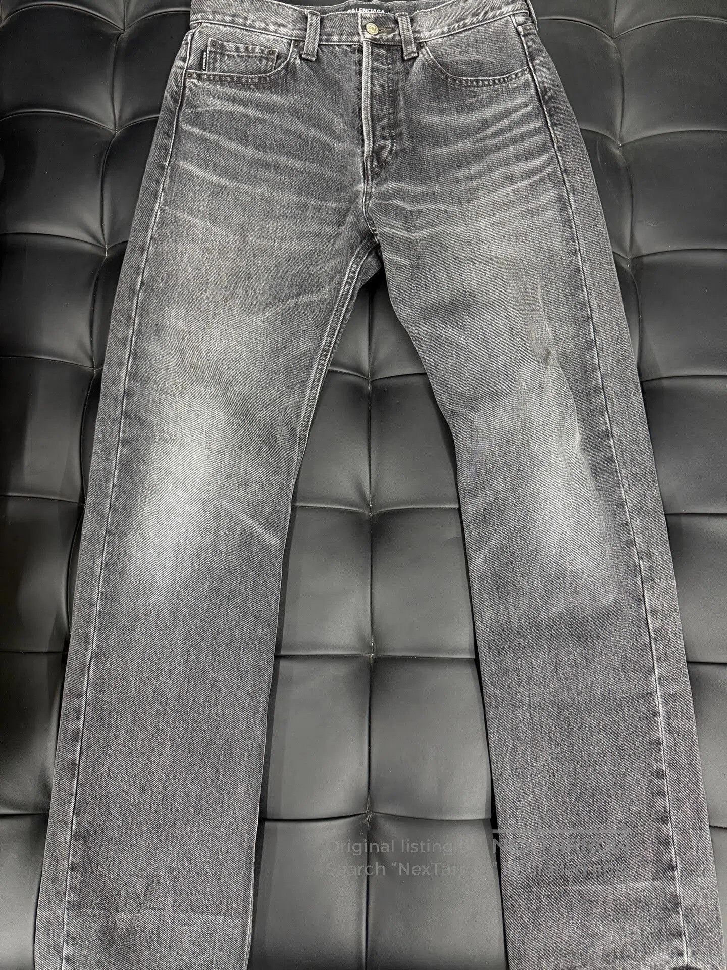 Balenciaga Balenciaga 19AW Wavy Denim Pants. Size US 30 / EU 46 - 1 Thumbnail
