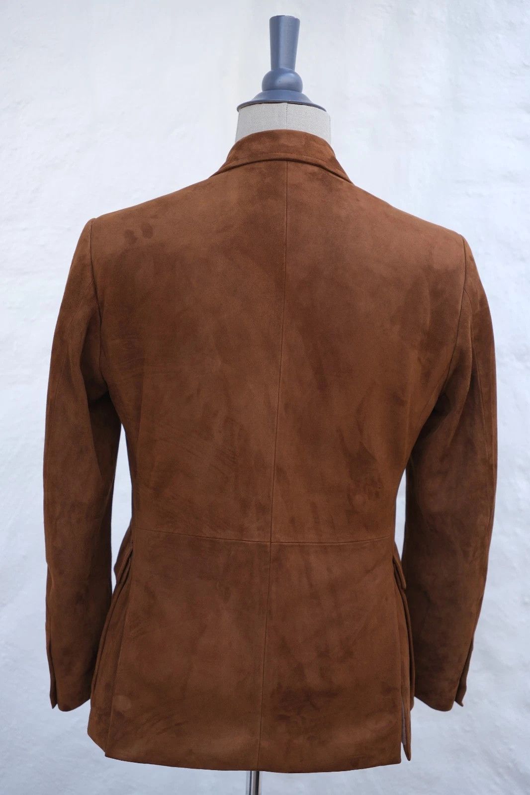 Ralph Lauren Purple Label New Ralph Lauren Polo Brown Suede Jacket EU 48 / US 38 Size 38S - 3 Thumbnail