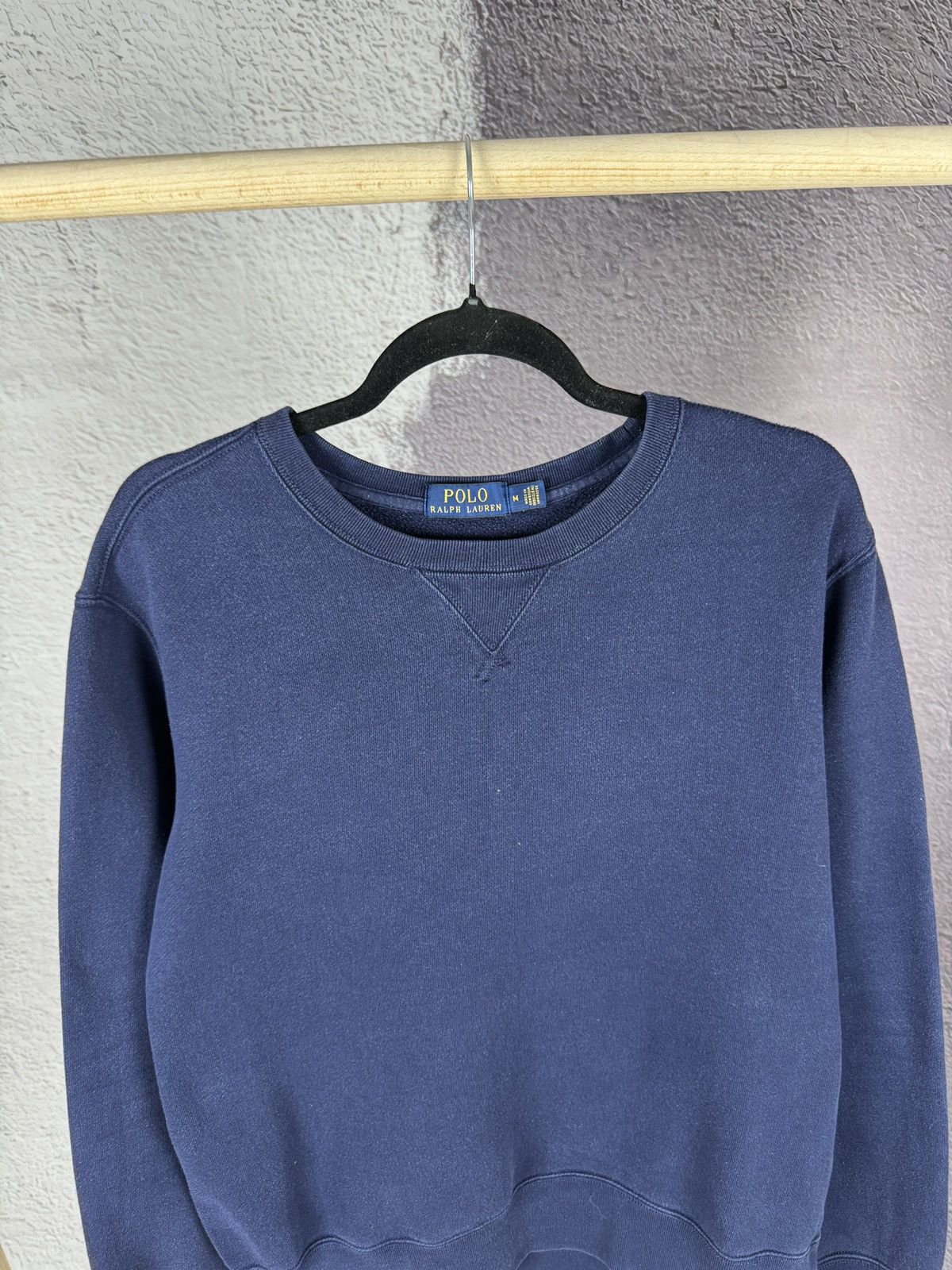 Polo Ralph Lauren Polo Ralph Lauren navy blue faded sweatshirt size M Size US M / EU 48-50 / 2 - 9 Thumbnail