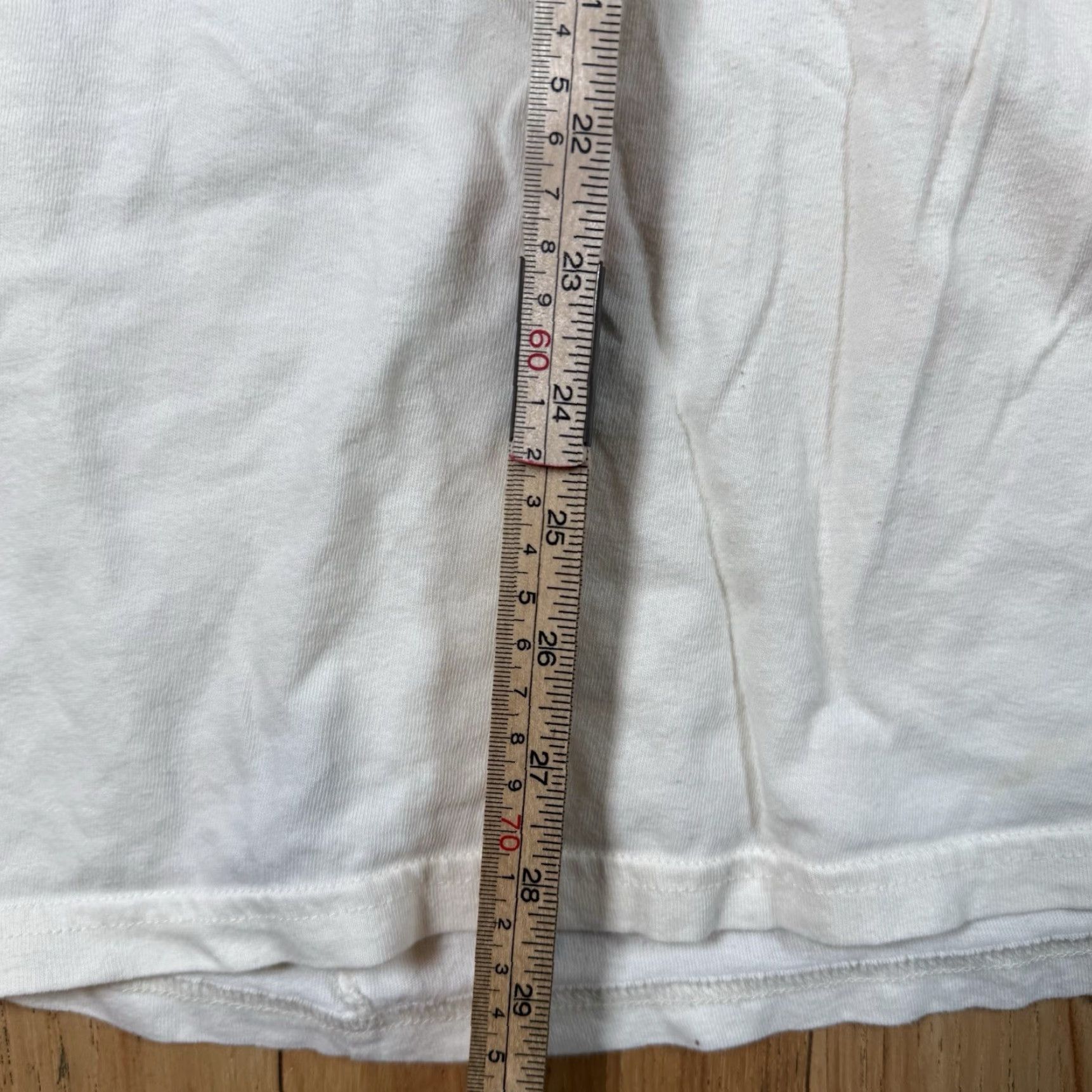 Polo Ralph Lauren VTG Polo Ralph Lauren Jeans Co T Shirt Mens Large Ivory Short Sleeve Men T-Shirt L Size US L / EU 52-54 / 3 - 7 Thumbnail