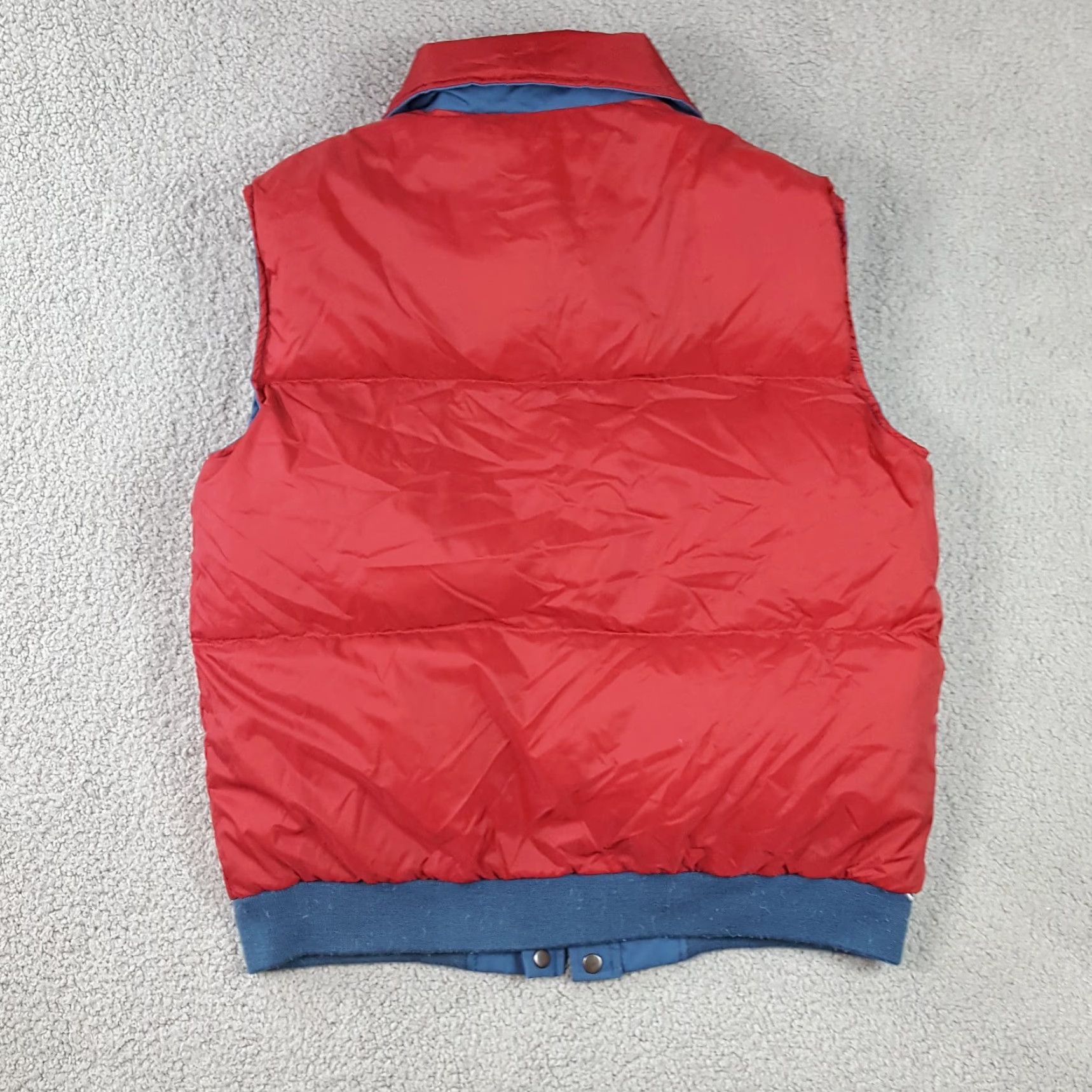 Etro VINTAGE Outdoor Exchange Vest MENS Puffer Zip 70s 80s Reversible Down Blue Autumn Winter Ski Outdoor Size US L / EU 52-54 / 3 - 7 Thumbnail