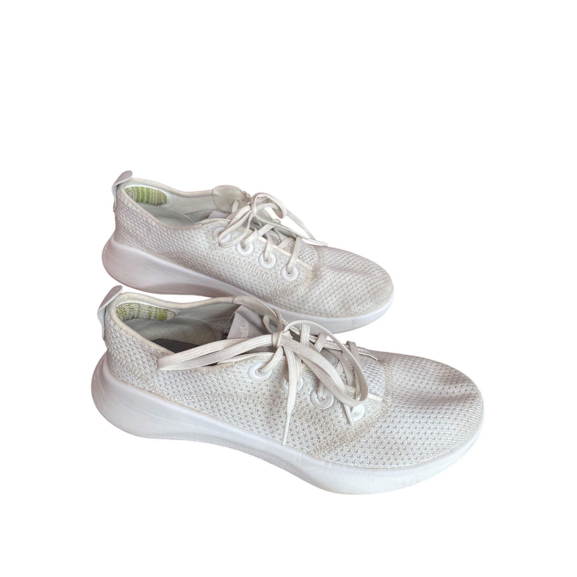 Allbirds Allbirds wms white low top comfort walking sneakers sz 7W SK Size US 7 / IT 37 - 3 Thumbnail