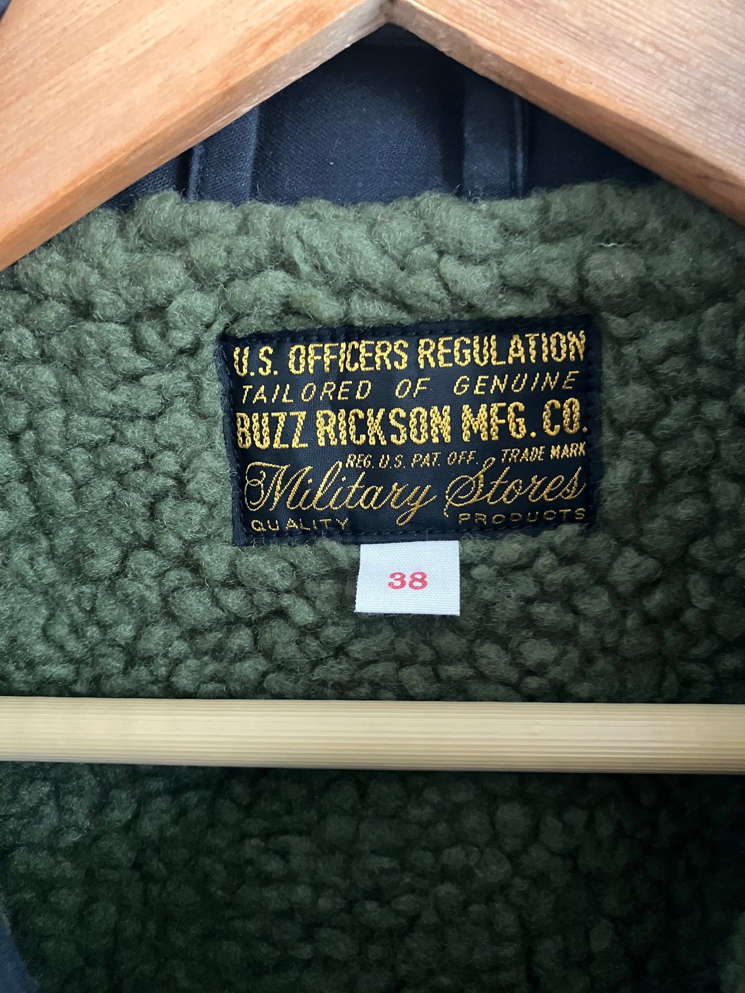 Buzz Rickson's Buzz Rickson's A-2 Deck Jacket, Navy, Size 38 Size US M / EU 48-50 / 2 - 3 Thumbnail