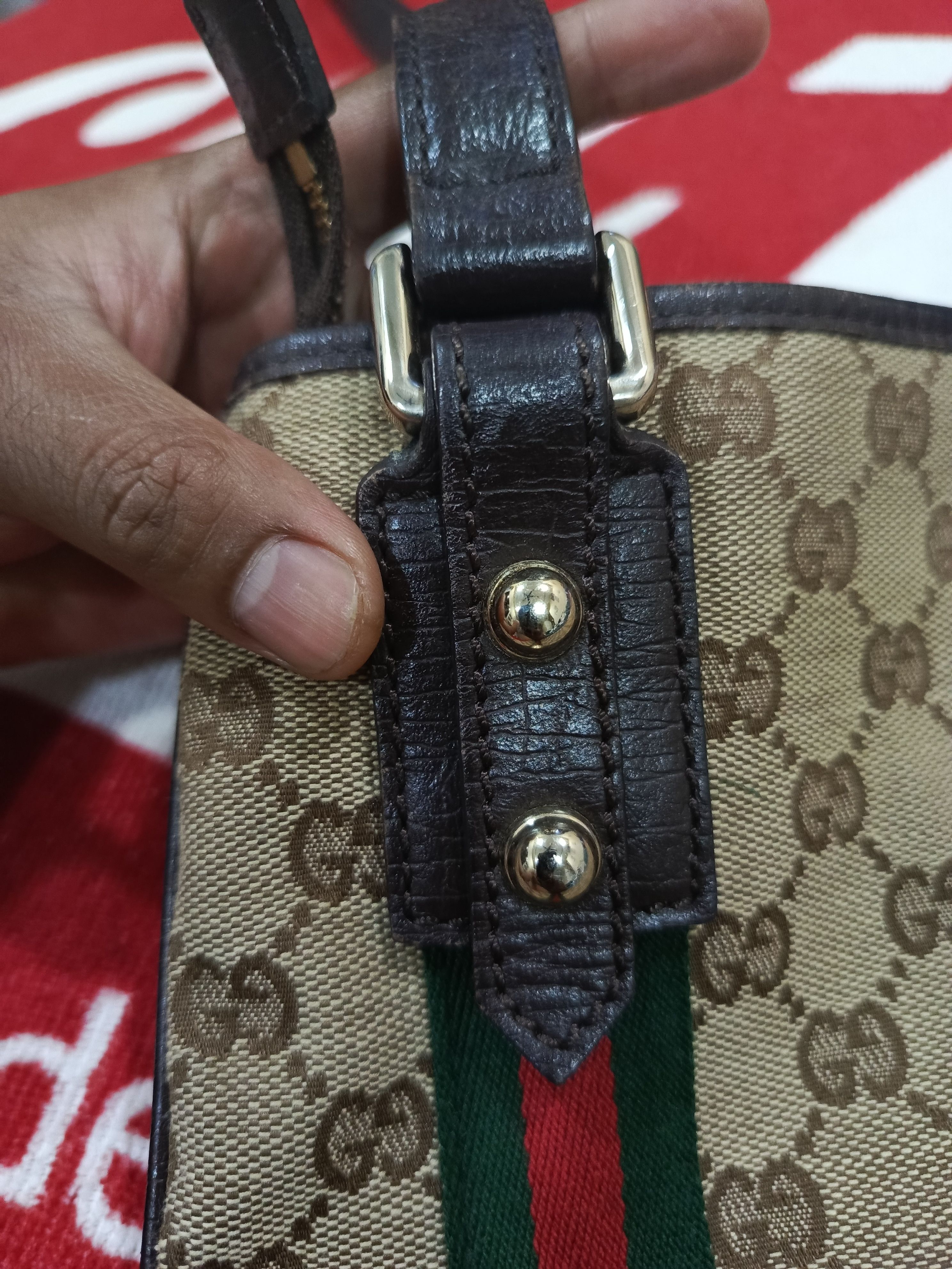 Gucci Gucci Brown GG Canvas Jolicoeur Crossbody Bag Size ONE SIZE - 11 Thumbnail
