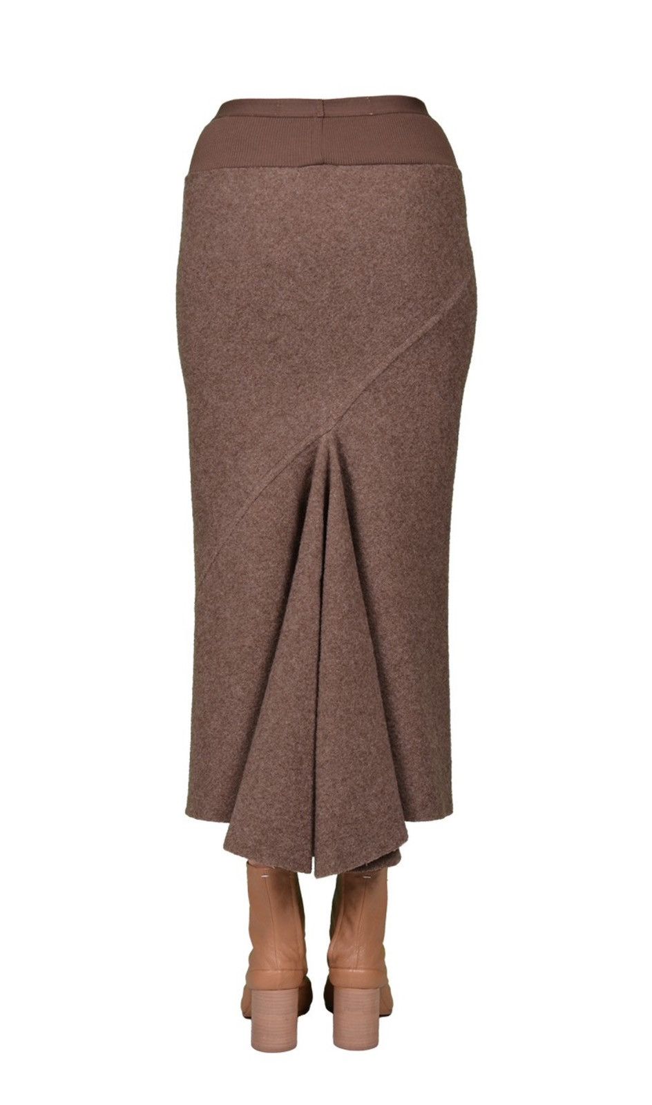 Rick Owens Last Size Rick Owens Porterville Coda Wool Midi Skirt Size 27" / US 4 / IT 40 - 5 Thumbnail