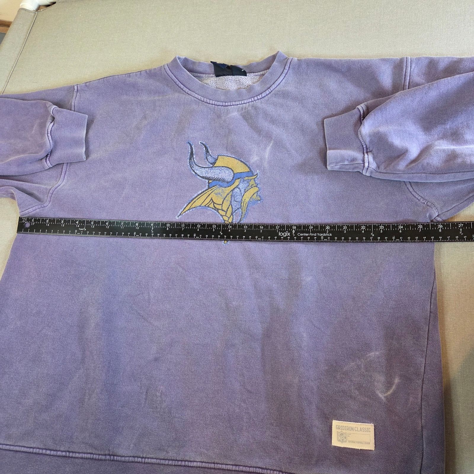 Reebok Reebok Vikings Gridiron Classic XL Sweatshirt Size US XL / EU 56 / 4 - 9 Thumbnail