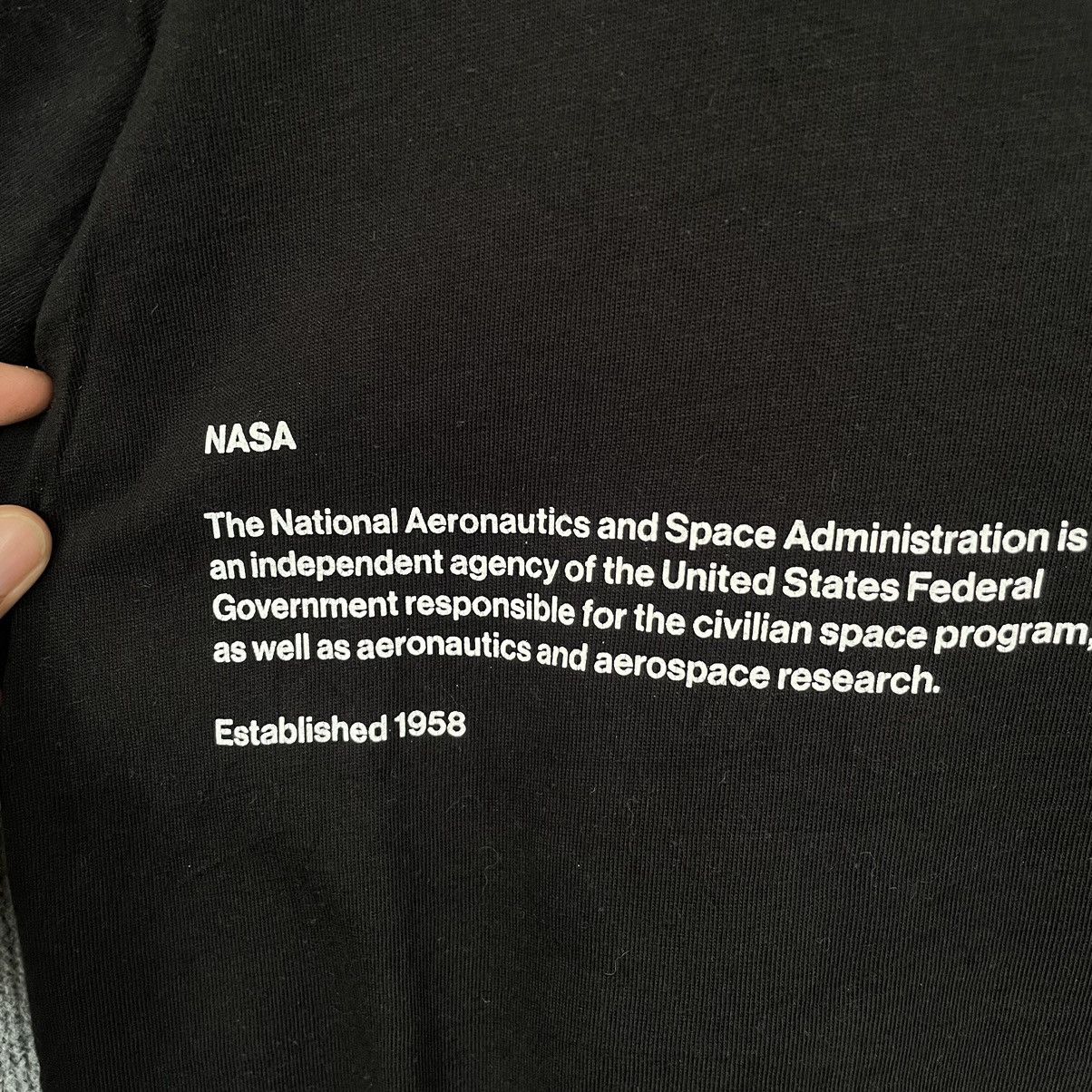 H&M × NASA H&M x NASA T Shirt Size US L / EU 52-54 / 3 - 3 Thumbnail