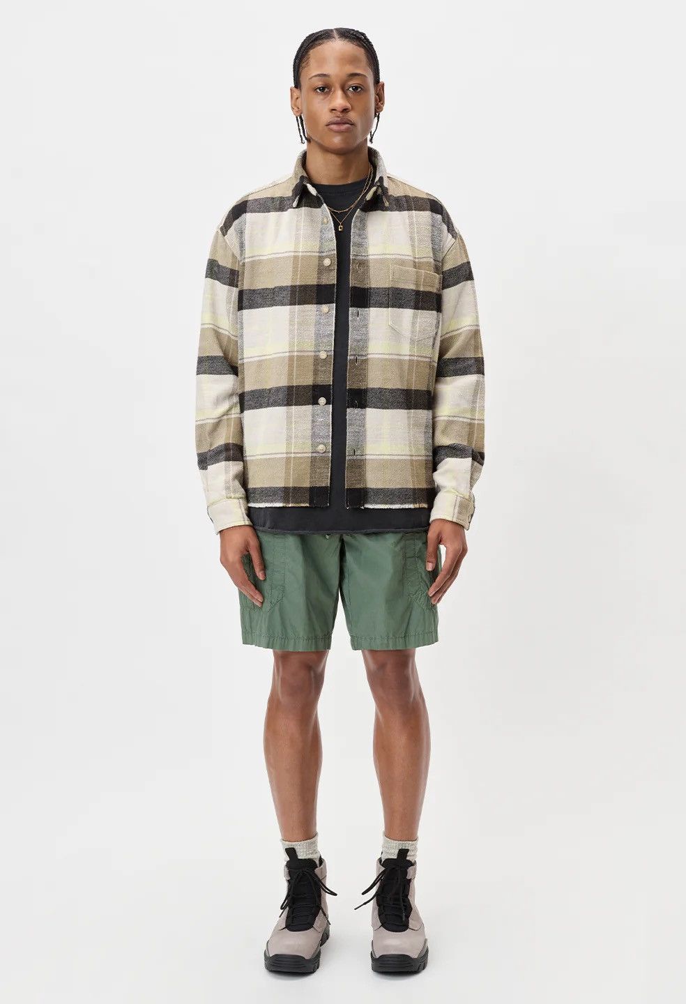 John Elliott John Elliott Oversized Hemi Shirt “Cyclone” Size US L / EU 52-54 / 3 - 3 Thumbnail