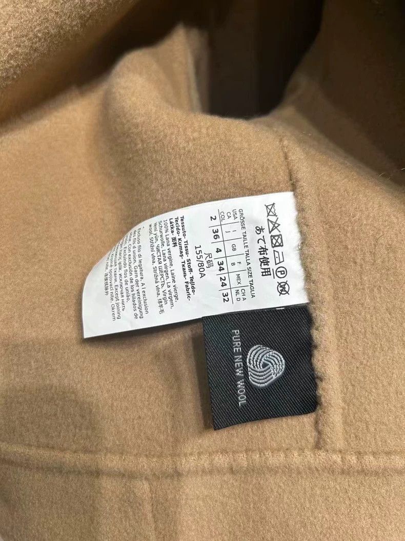 Max Mara max mara Camel double-sided wool short Size S / US 4 / IT 40 - 5 Thumbnail