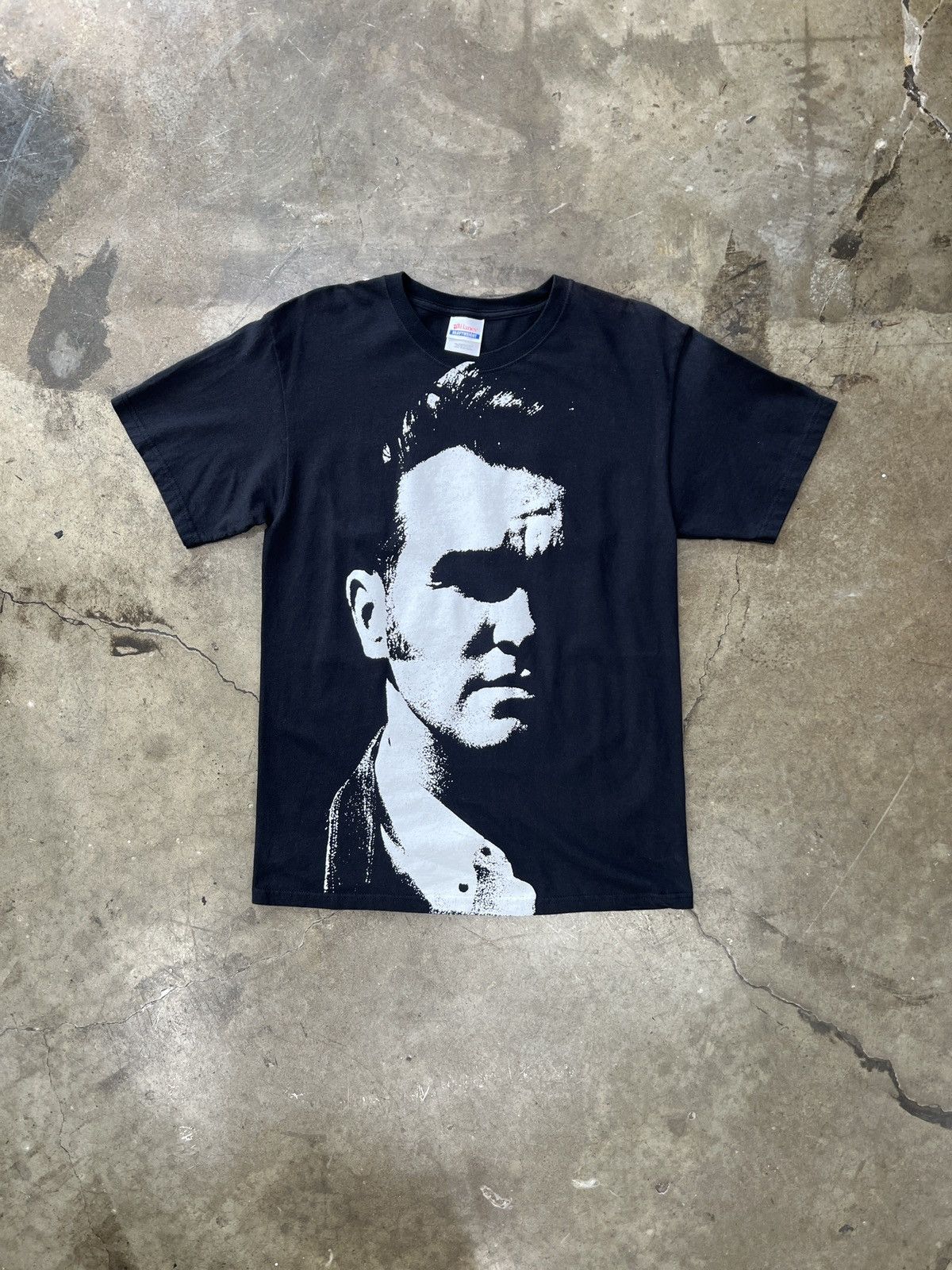 Band Tees Vintage Smiths Morrissey Face Shadow Portrait Tee Medium Size US M / EU 48-50 / 2 - 2 Thumbnail