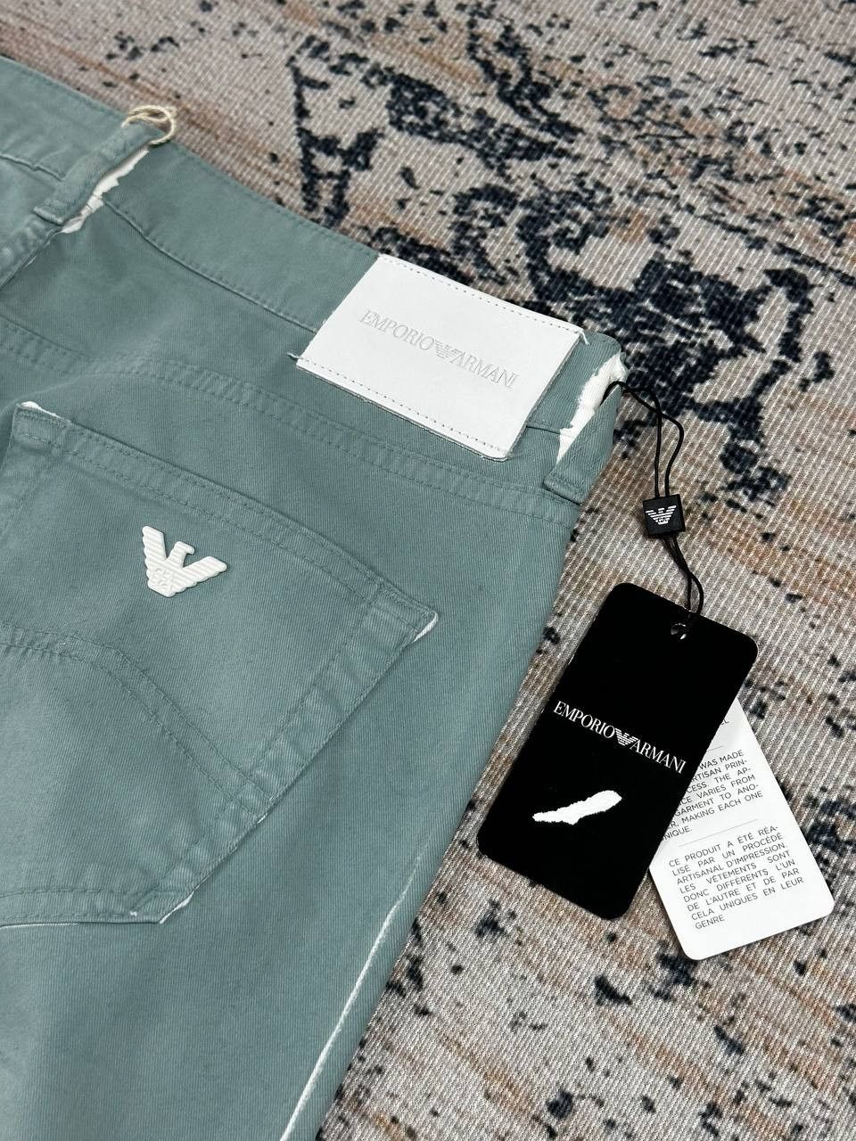 Armani Rare NEW Armani Jeans Painted White Pants Size 27" / US 4 / IT 40 - 17 Thumbnail