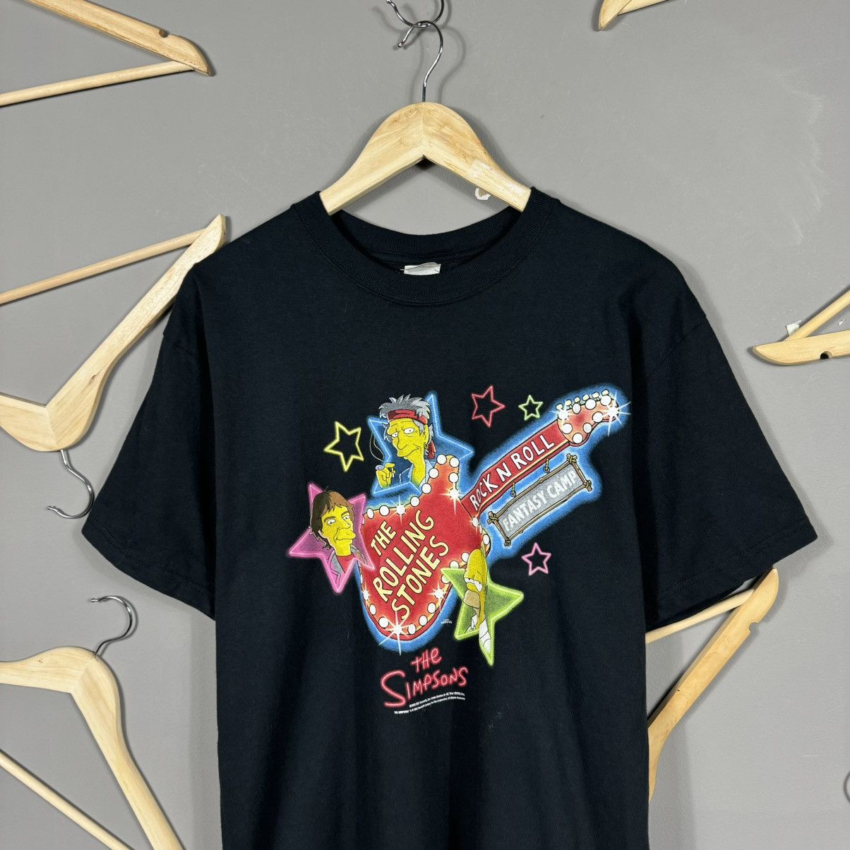 Band Tees × The Simpsons × Vintage Vintage 2002 The Simpson