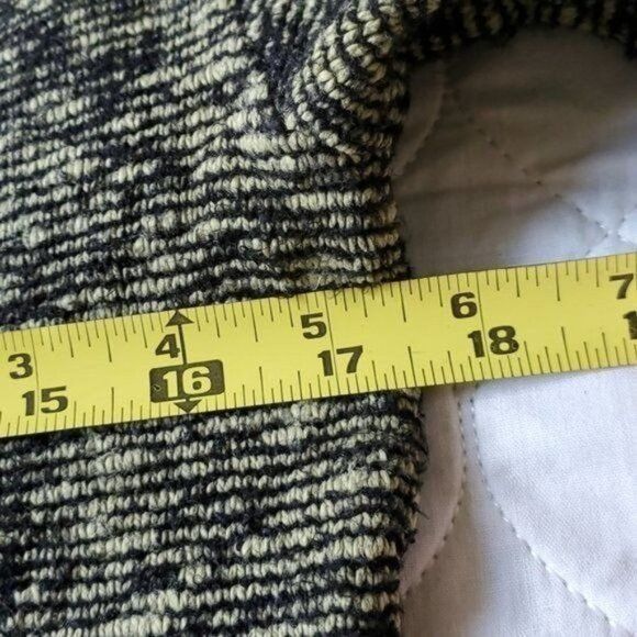 Vintage Blue Canoe Organic Green & Black Tweed Scoop Neck Sz S Sweat Size S / US 4 / IT 40 - 6 Thumbnail