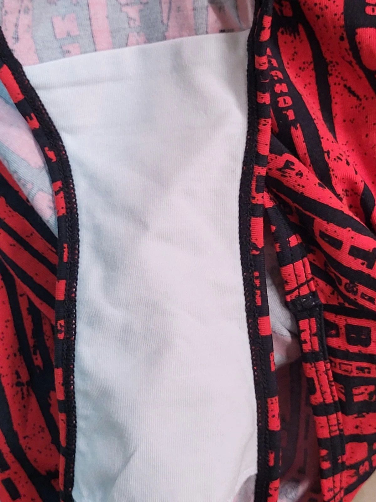 Other Ethika Women's Pull-On Bodysuit Red & Black Logo Size L / US 10 / IT 46 - 6 Thumbnail