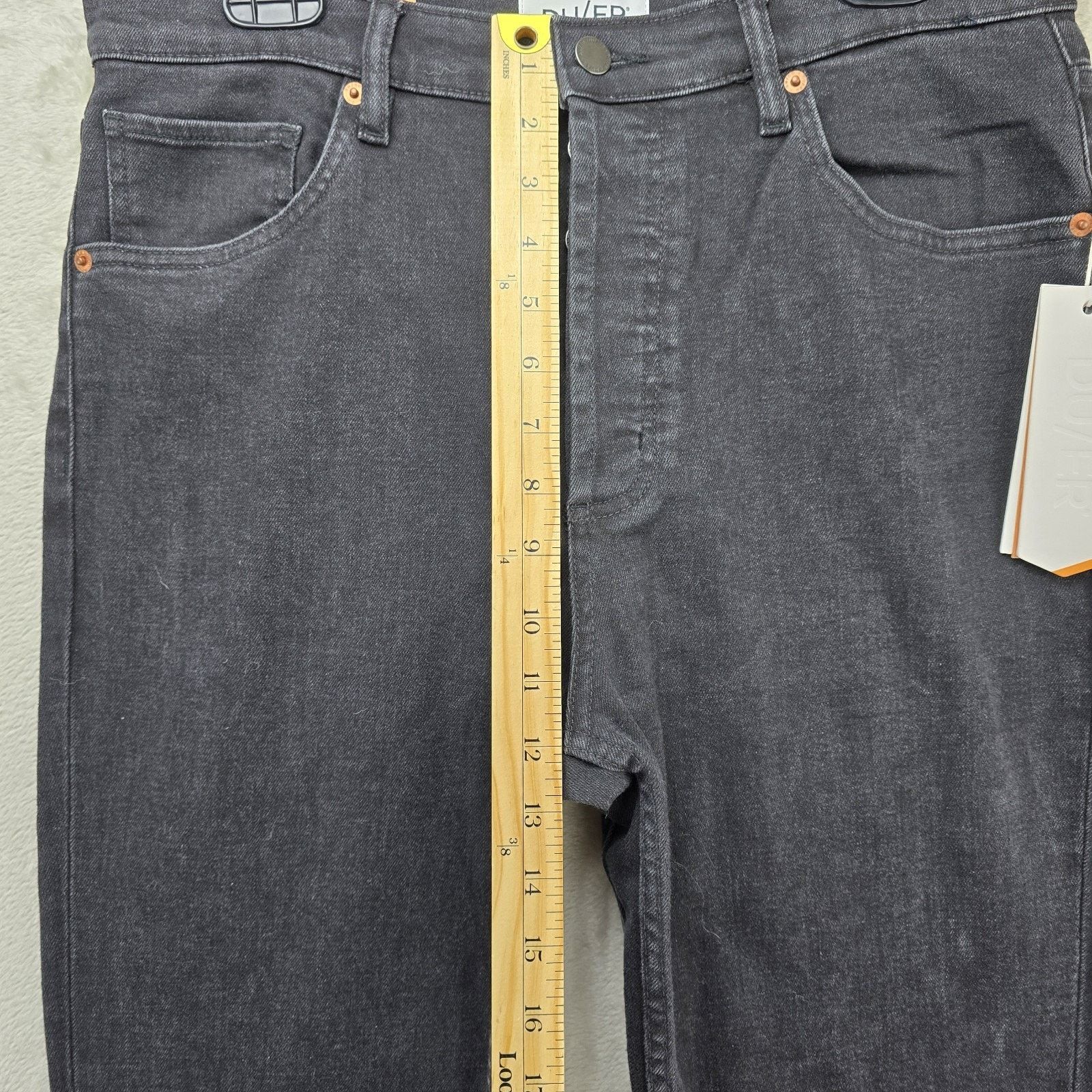 DUER DU/ER Duer Mens Jeans Performance Denim High Rise 31x28 Size US 31 - 16 Thumbnail