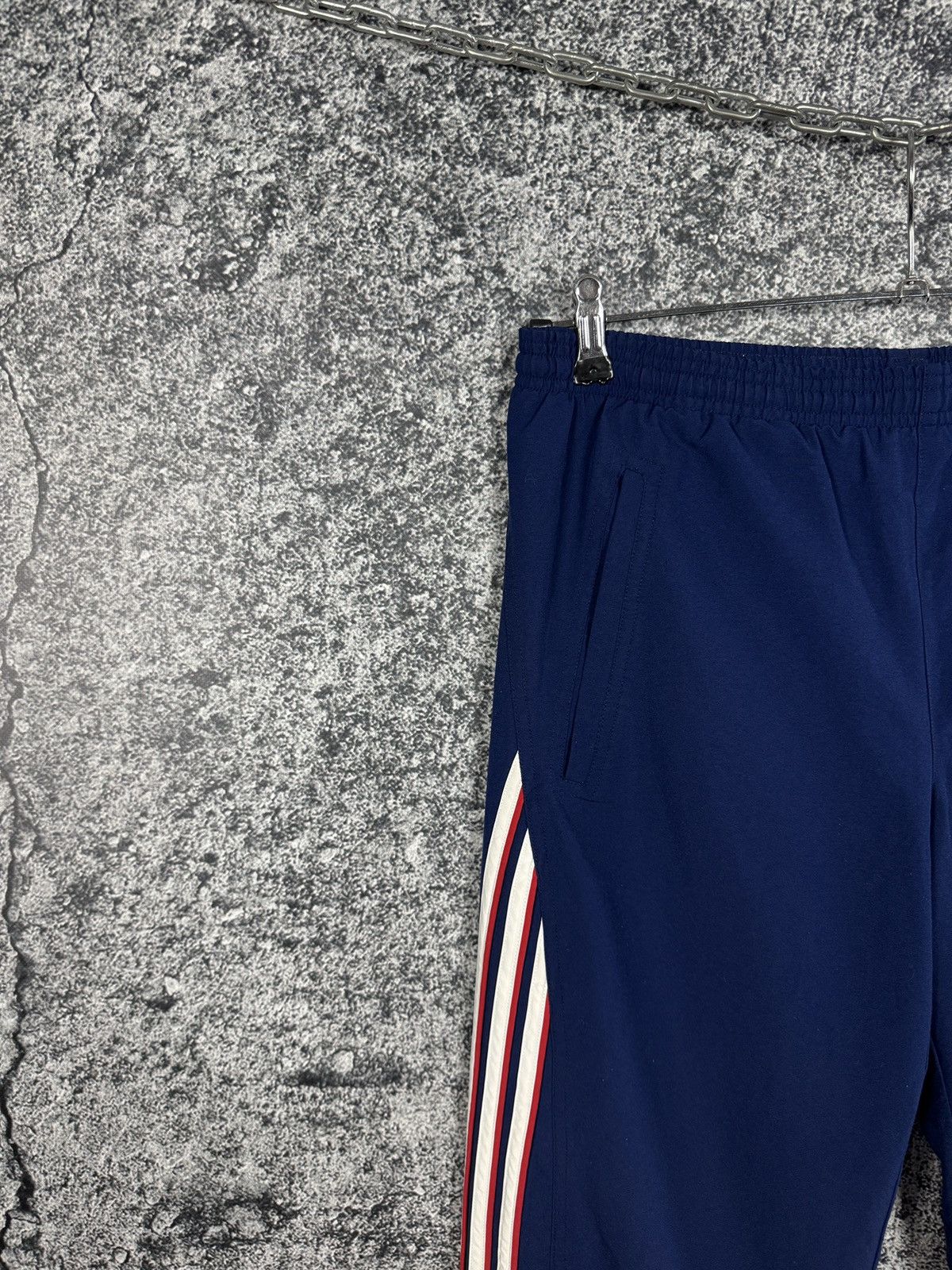 Adidas Adidas Track Pants Vintage 90s Style Zip Cuffs 3-Stripes S-M Size US 30 / EU 46 - 3 Thumbnail