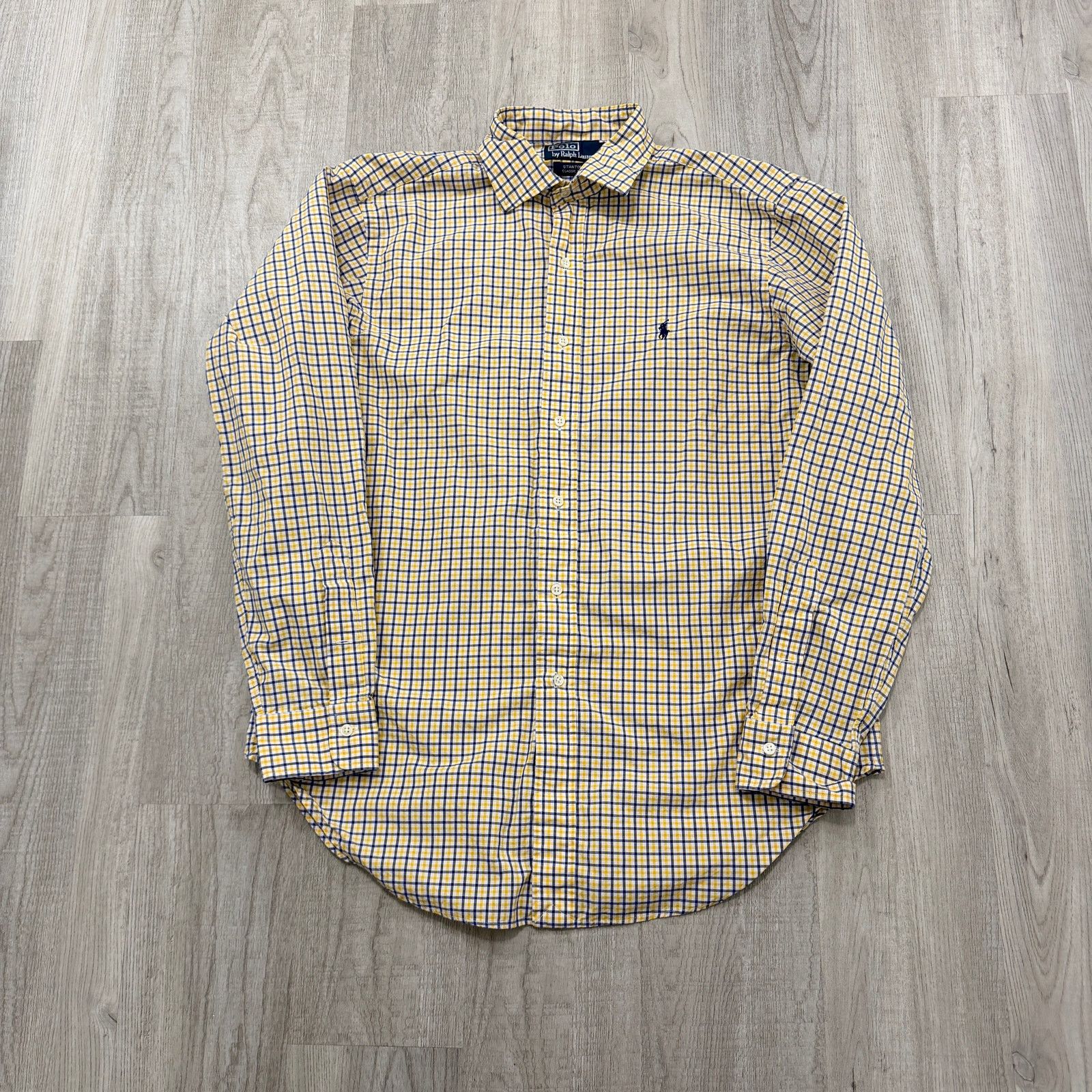 Polo Ralph Lauren Vintage Polo Ralph Lauren Stanton Classic Fit Shirt Large Size US L / EU 52-54 / 3 - 1 Thumbnail